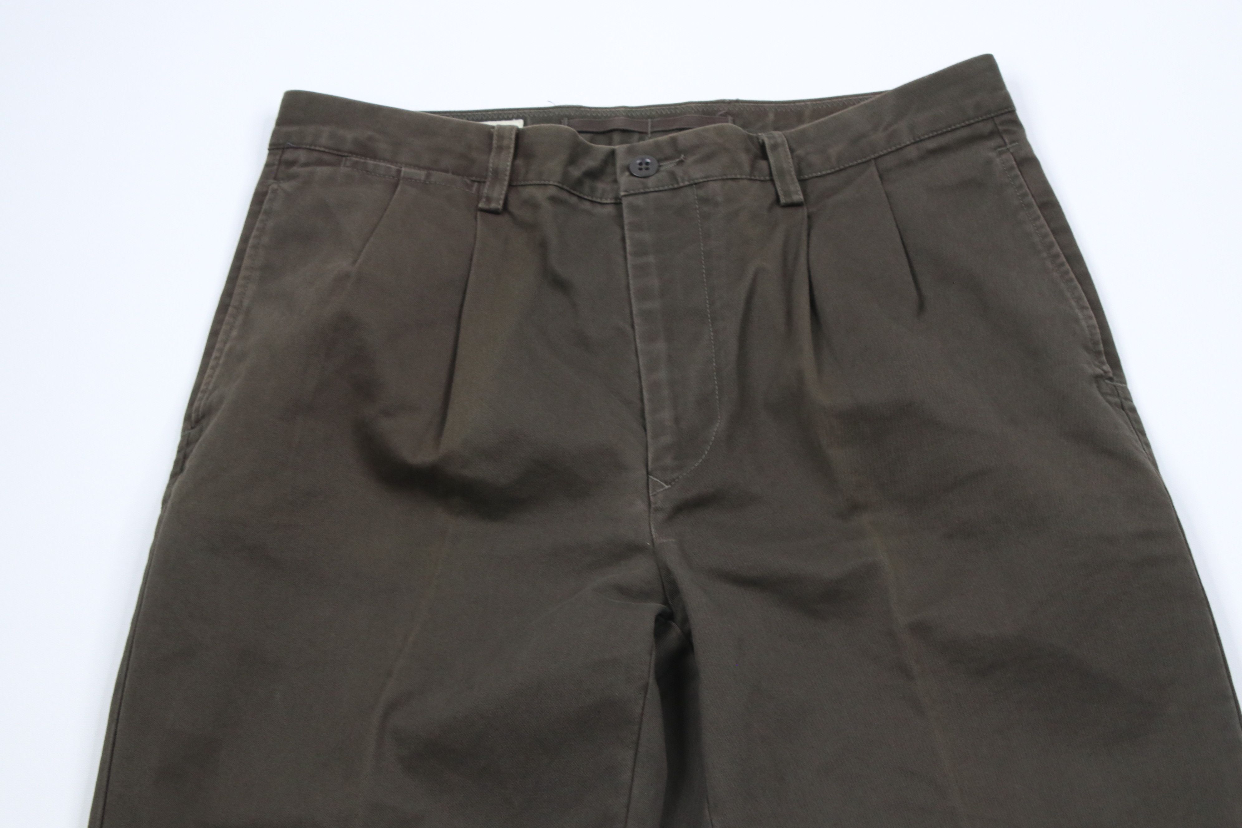 Nautica × Vintage Vintage 90s Nautica Marine Drill Heavyweight Chino Pants Size US 33 - 2 Thumbnail