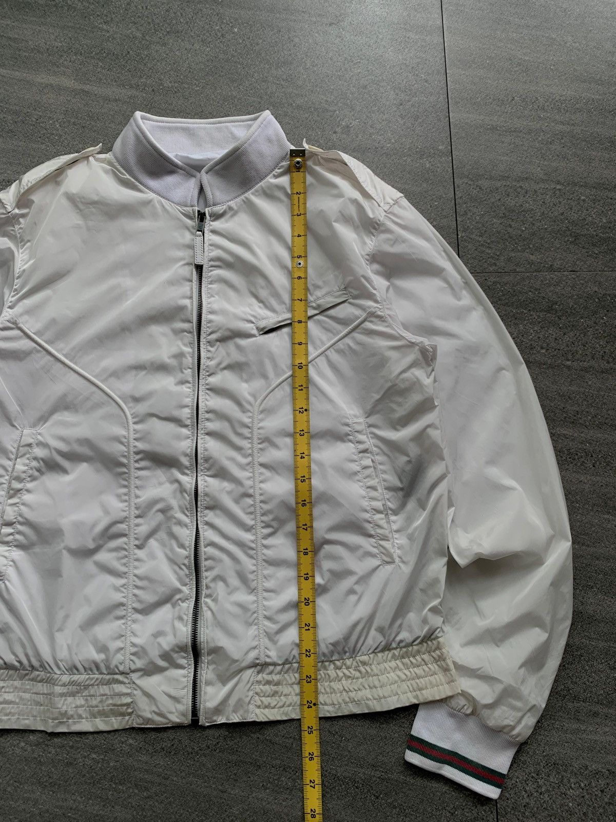 Gucci FREE TAX! 2000s Nylon Bomber Jacket by Tom Ford Size US M / EU 48-50 / 2 - 18 Thumbnail
