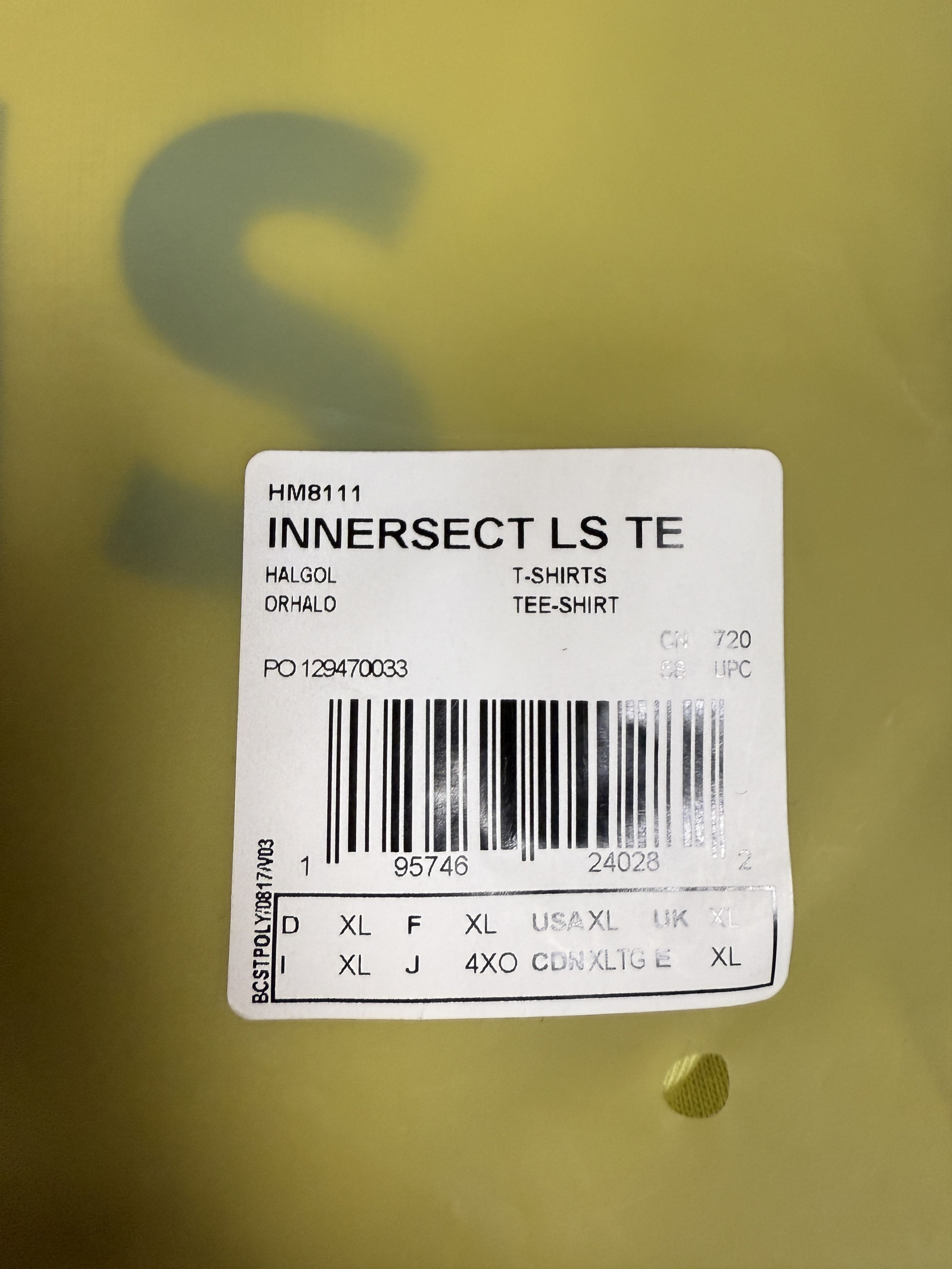 Adidas × Fear of God Limited Adidas x Fear of God Innersect Longsleeve Tee Size US XL / EU 56 / 4 - 4 Thumbnail