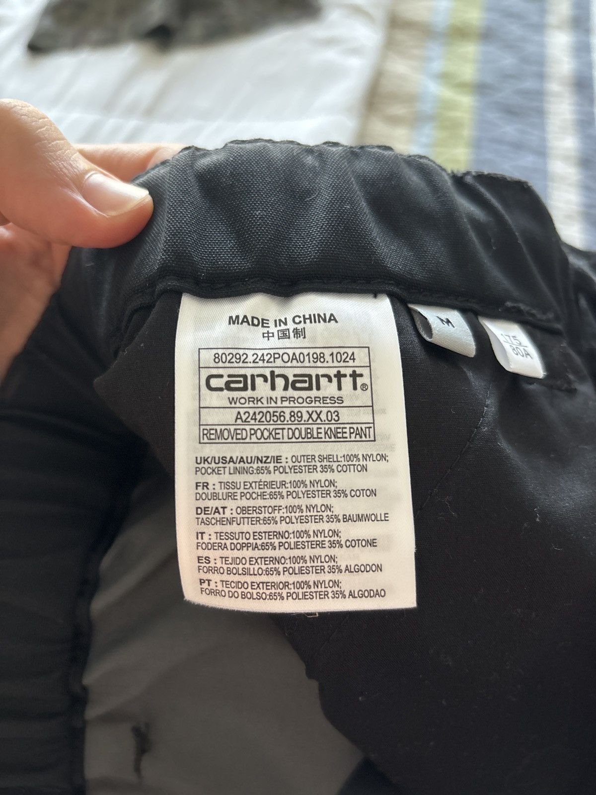 Carhartt Wip Carhartt WIP x INVINCIBLE Removed Pocket Double Knee Pant Size US 32 / EU 48 - 8 Thumbnail