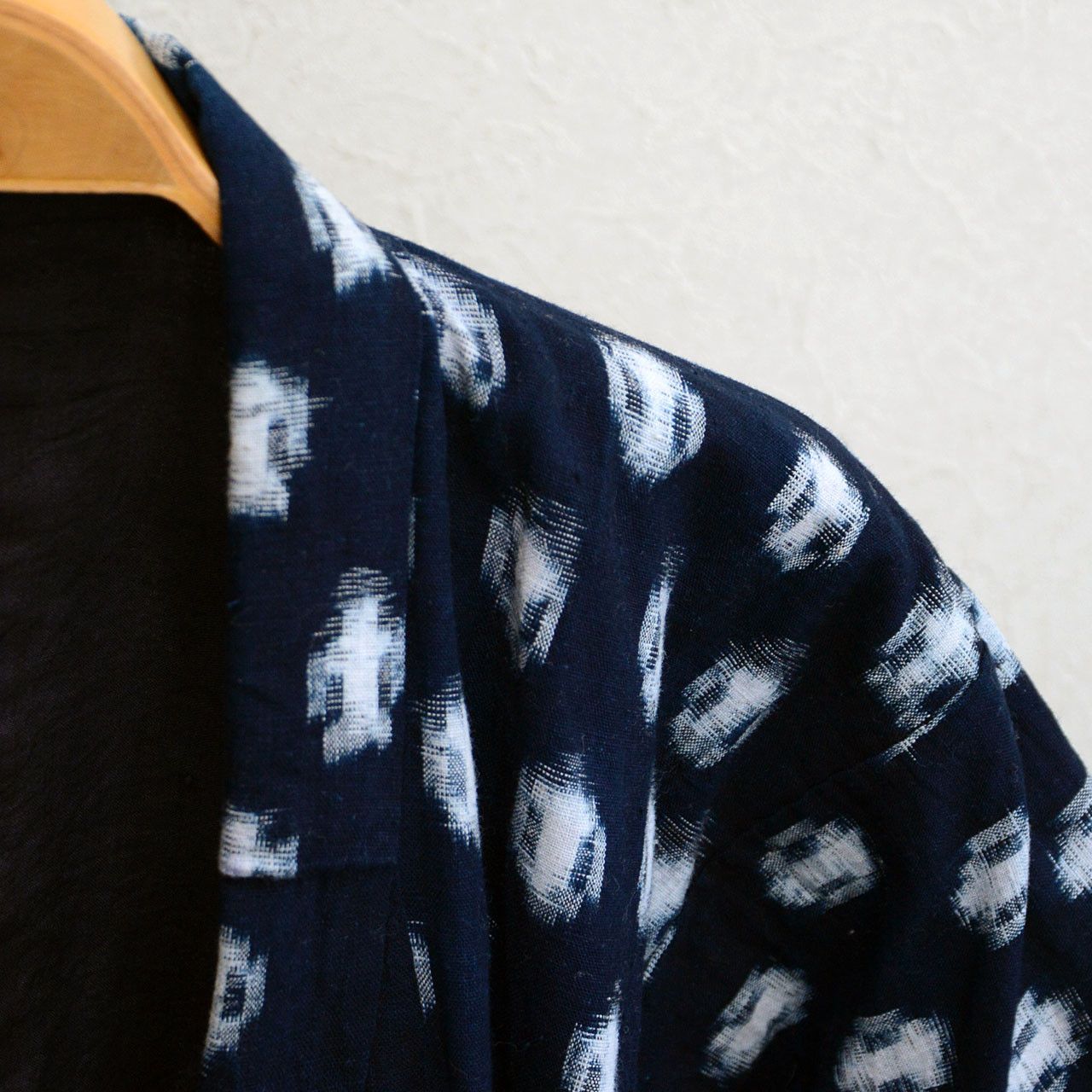 Other Indigo Kasuri Cotton Kimono Showa Era Vintage for Remake Use Size XS / US 0-2 / IT 36-38 - 9 Thumbnail