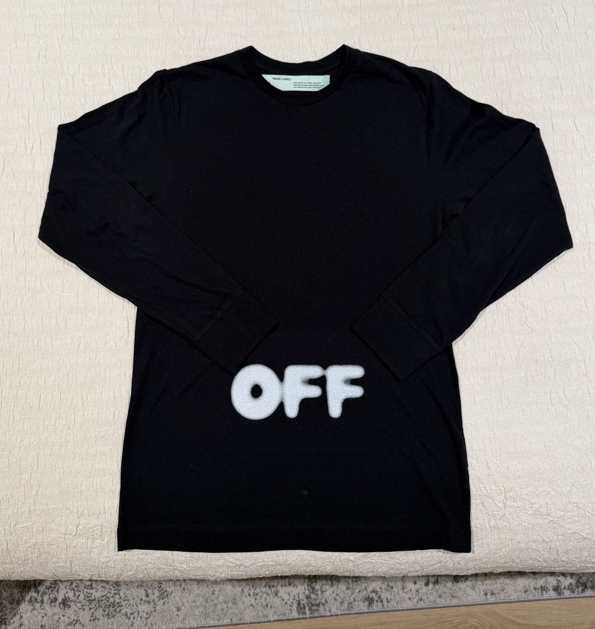 Off-White Off-White KidMoGraph Monster Long Sleeve Tee Size US M / EU 48-50 / 2 - 1 Thumbnail