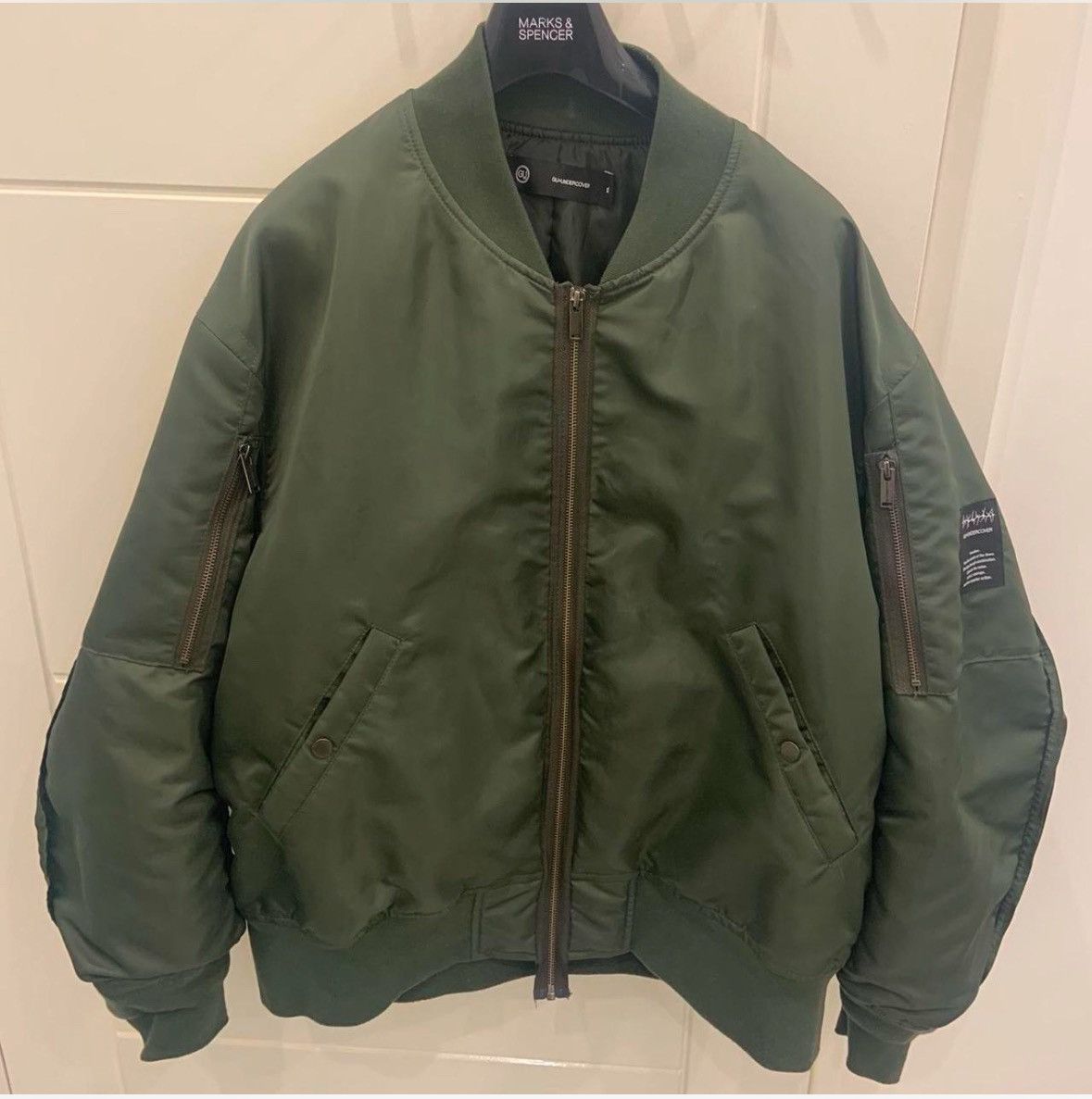 Undercover Undercover x GU Green Bomber Jacket Size US XL / EU 56 / 4 - 3 Thumbnail
