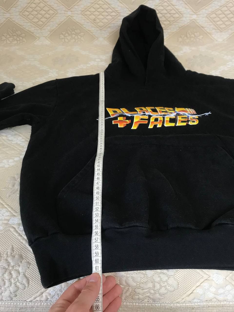 Places + Faces 🔥 Places + Faces Lightning Gold Logo Hoodie Sweatshirt Black Size US M / EU 48-50 / 2 - 16 Thumbnail