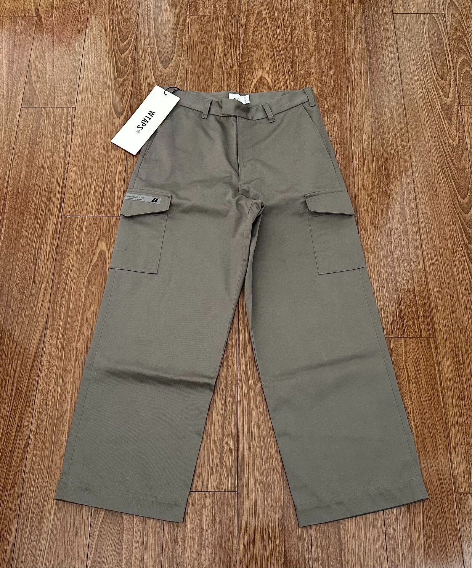 Wtaps WTAPS Grey Twill Cargo Pants Size M Size US 28 / EU 44 - 1 Thumbnail