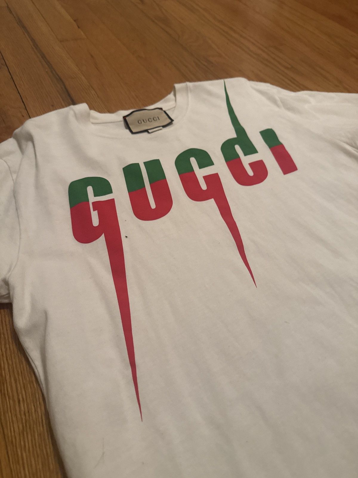 Gucci Pre-Owned Gucci Blade Logo Shirt Size US S / EU 44-46 / 1 - 4 Thumbnail