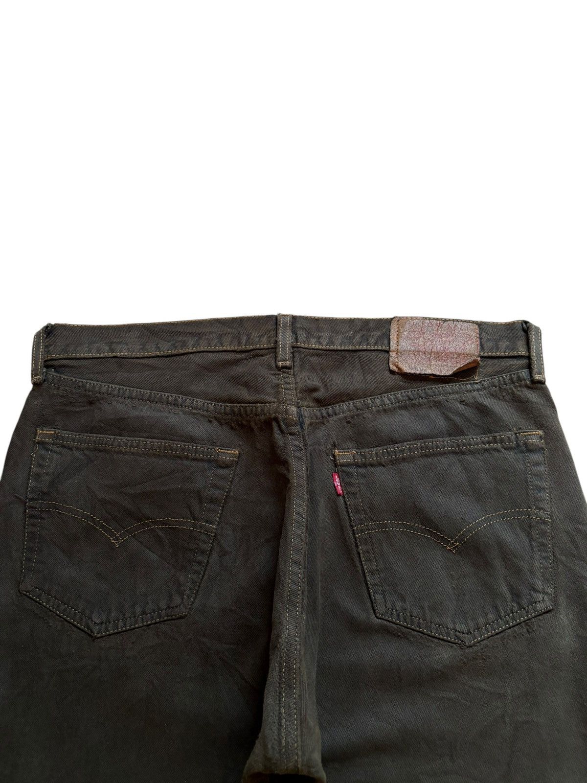 Levi's Vintage 90s Levis 501xx Frayed Jean Shorts Jorts Size US 33 - 10 Thumbnail