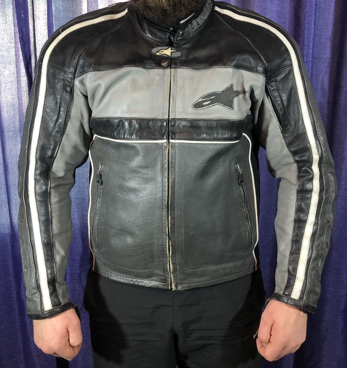 Alpinestars × Ducati × Honda Alpinestars Moto Motorcycle Leather Jacket Racing Size US L / EU 52-54 / 3 - 2 Thumbnail