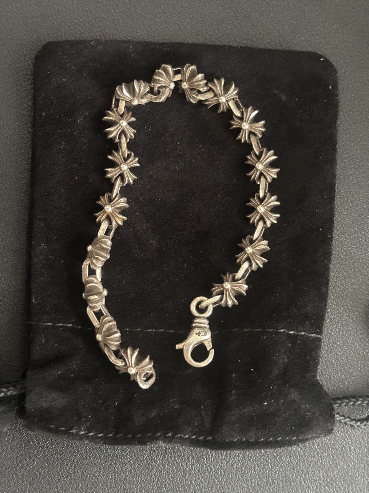 超希少】Chrome Hearts CH Cross Wristband Chrome Hearts CH Cutout 9