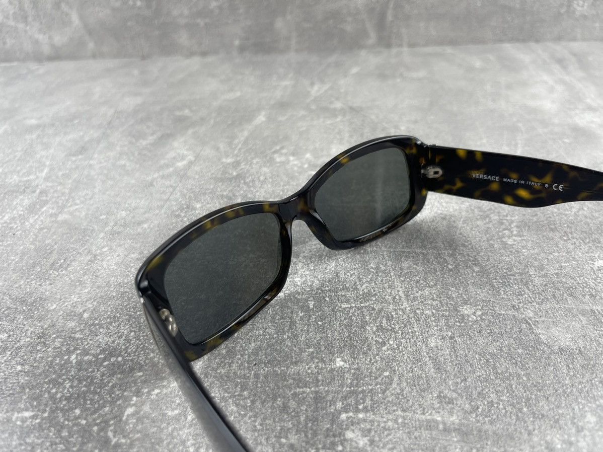 Versace Vintage Versace Sunglasses Unisex Tortoise Brown Y2K Size ONE SIZE - 10 Thumbnail