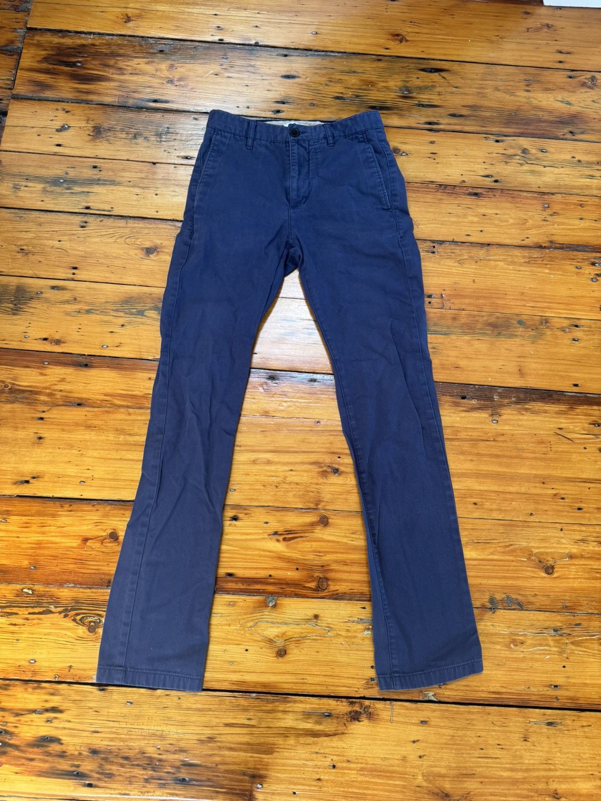 image of Acne Studios Acne Roc Twill Chino Pants Navy, Men's (Size 30)