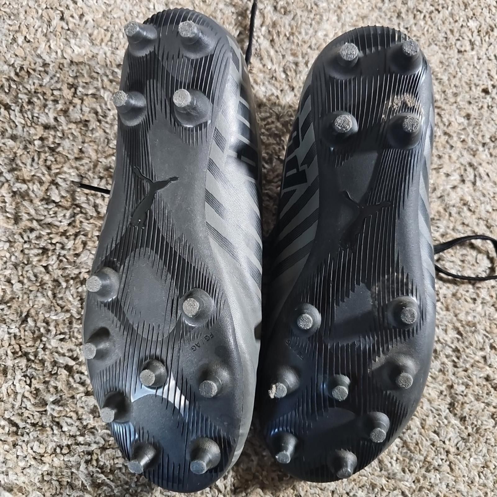 Puma Puma Soccer Cleats US 6.5 UK 5.5 106704-03 Gray Black Size ONE SIZE - 8 Thumbnail