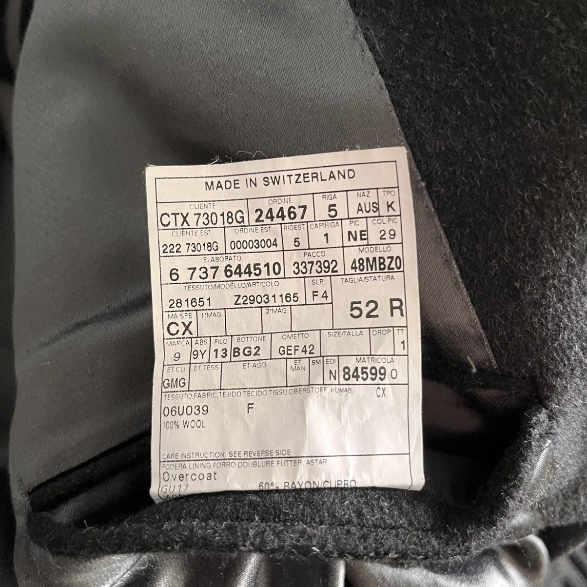 Gucci Gucci Made to Measure Wool Overcoat Size US L / EU 52-54 / 3 - 5 Thumbnail