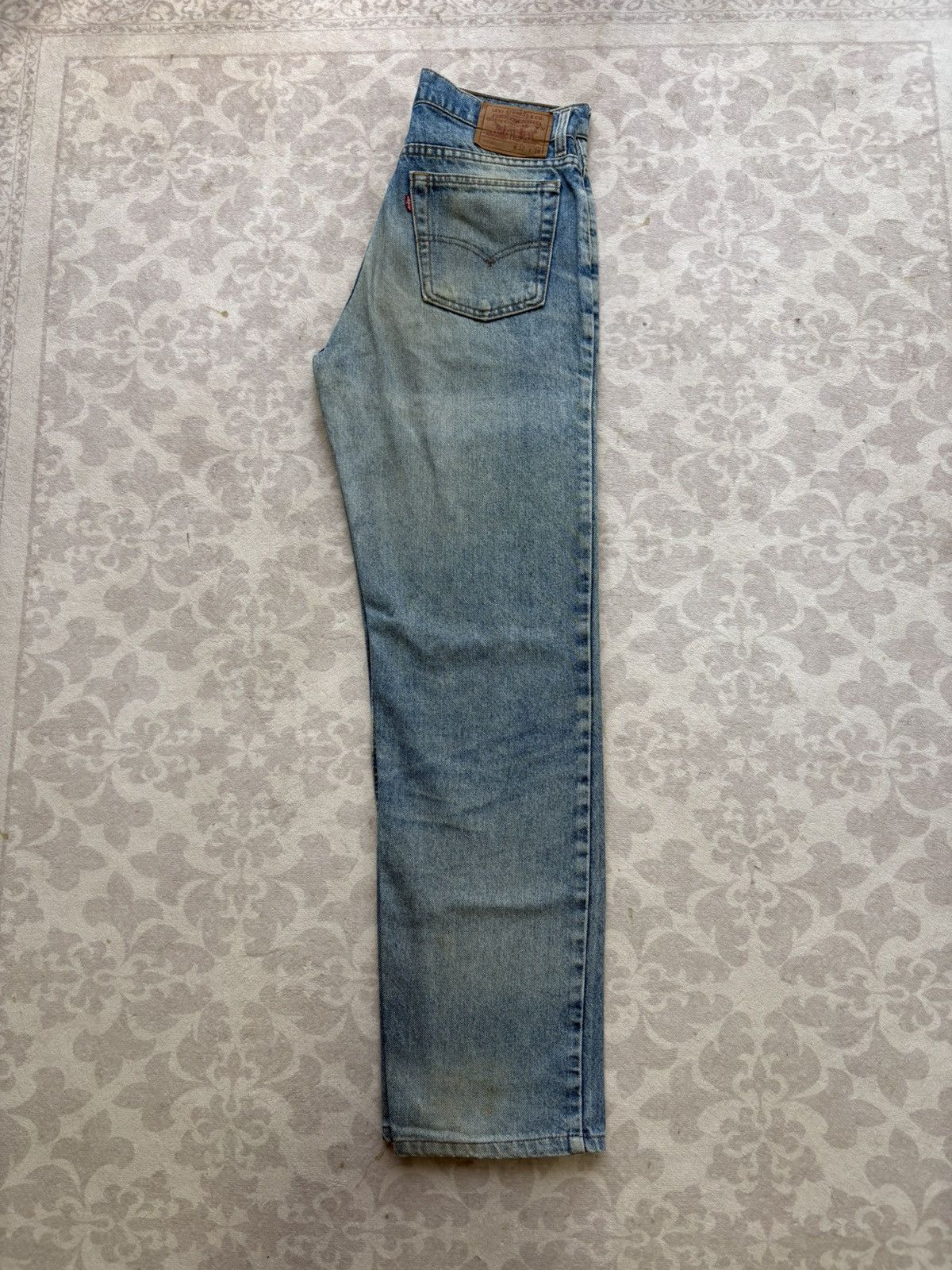 Levi's Vintage Clothing 90’s Levi's 510 Stone Washed/Light Indigo Denim Jeans Size US 32 / EU 48 - 19 Thumbnail