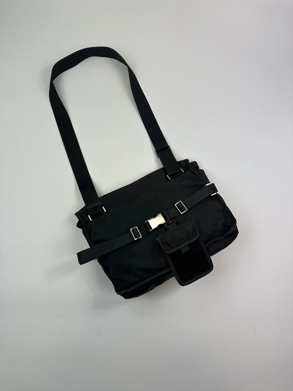 Prada Prada Sport SS1999 Mesh 2In1 CrossBody WaistBag Size ONE SIZE - 7 Thumbnail
