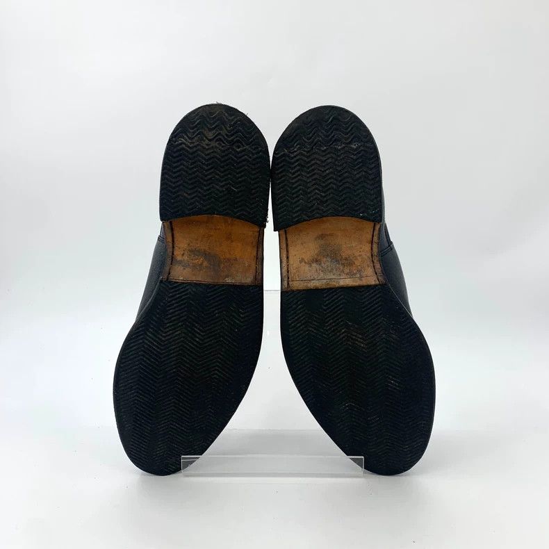 Thom Browne Thom Browne Black striped round head leather boots. Martin Size US 9 / EU 42 - 5 Thumbnail