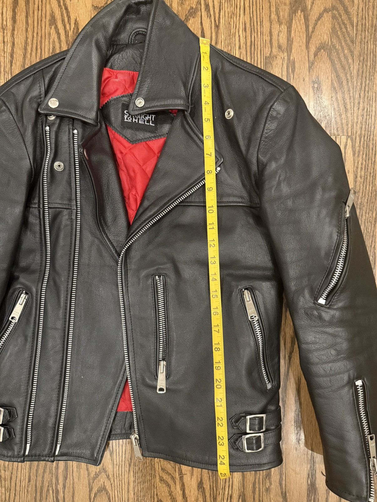 Straight To Hell Straight to Hell Grifter Leather Jacket Size US S / EU 44-46 / 1 - 2 Thumbnail