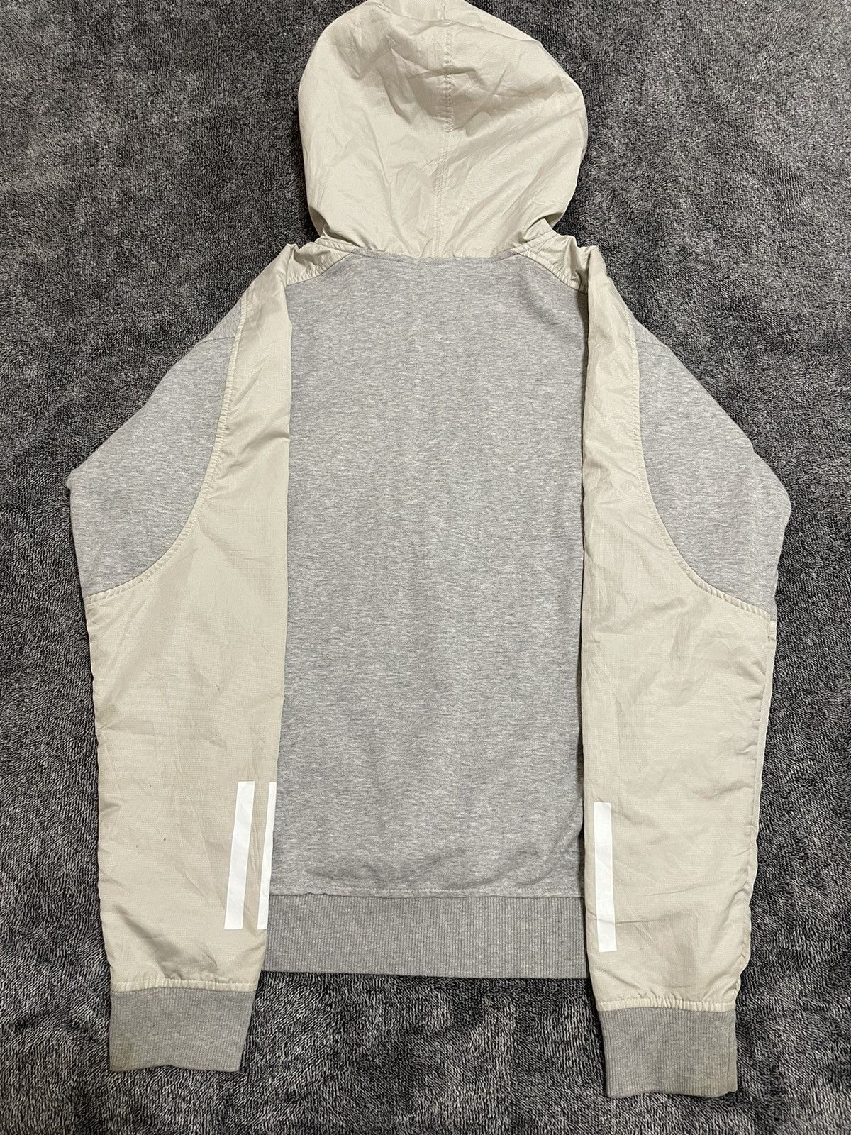 Adidas Adidas 3 Stripes Gray Pullover Hoodie Jacket Men's Size S Size US S / EU 44-46 / 1 - 2 Thumbnail