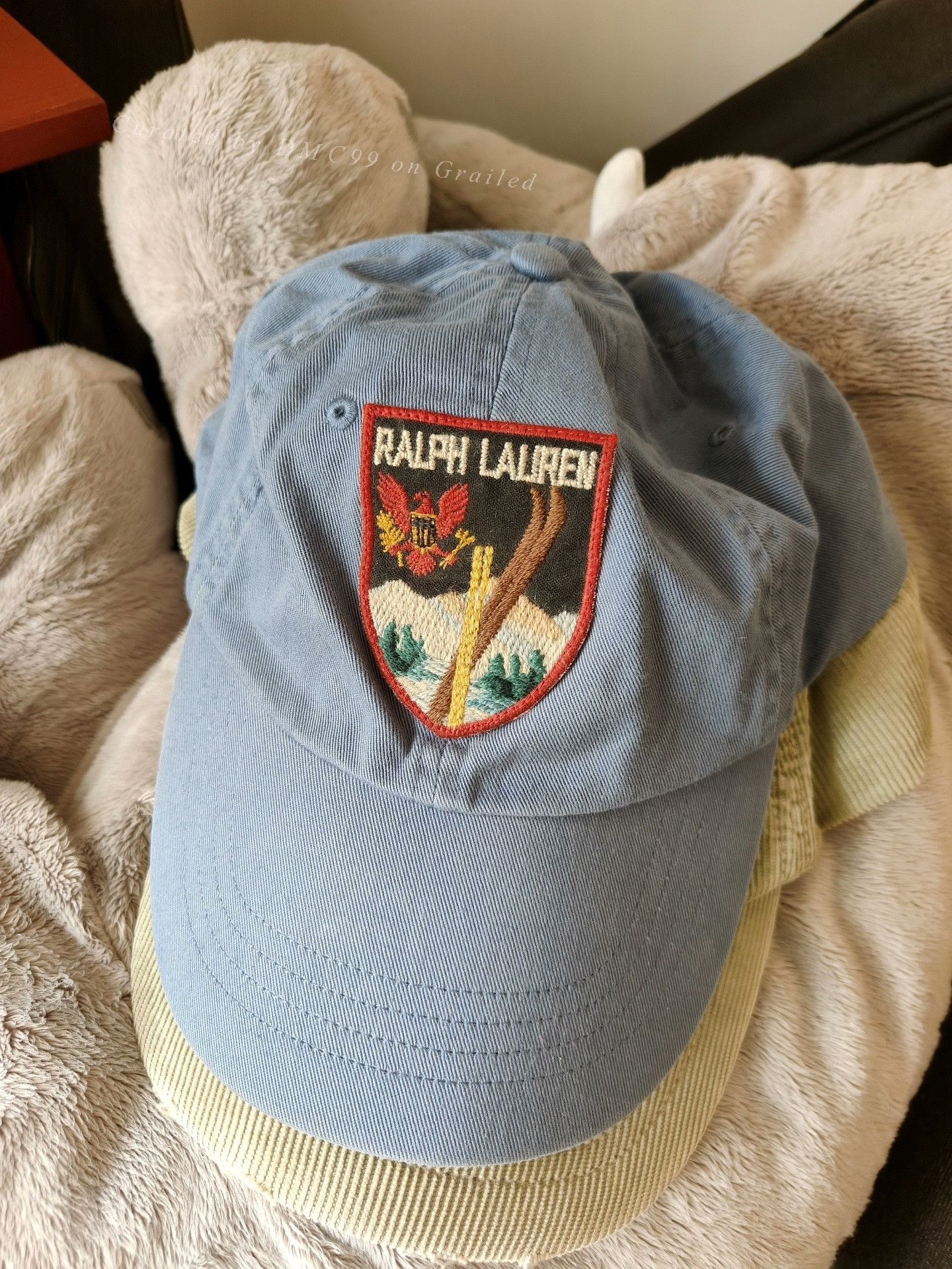 polo ski Cookie ユニバッジ 1992 キャップ  92 Polo Ralph Lauren Nwt Polo Ralph Lauren Ski 92 Cookie Hat | Grailed