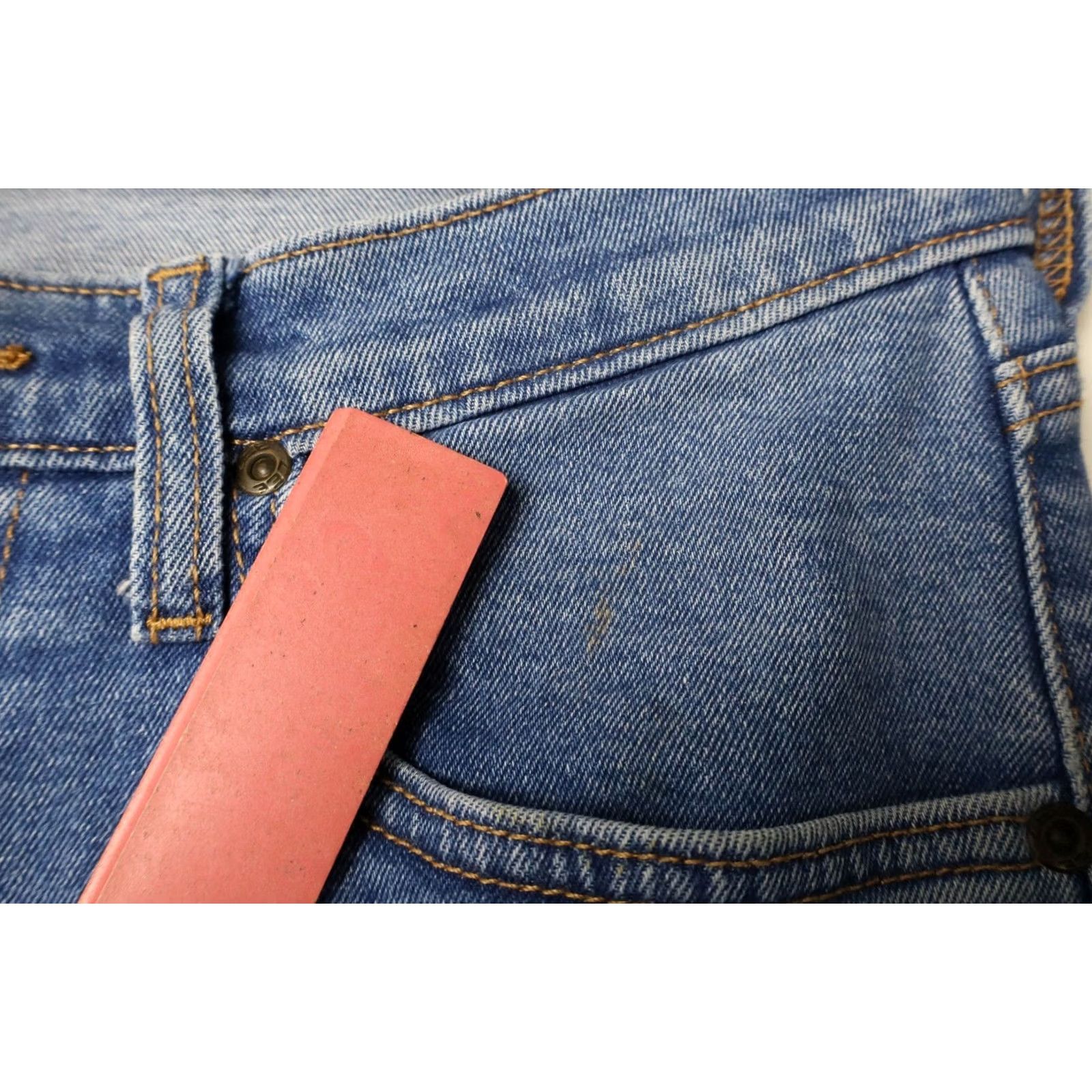 Lee Lee Luke Jeans Men's W30/L30 Fade Effect Whiskers Zip Fly Stretch Blue Slim Size US 30 / EU 46 - 8 Thumbnail