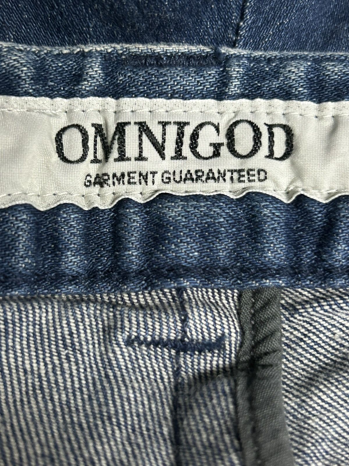 Japanese Brand × OMNIGOD 🔥 OMNIGOD Denim Shortpant Size US 32 / EU 48 - 6 Thumbnail