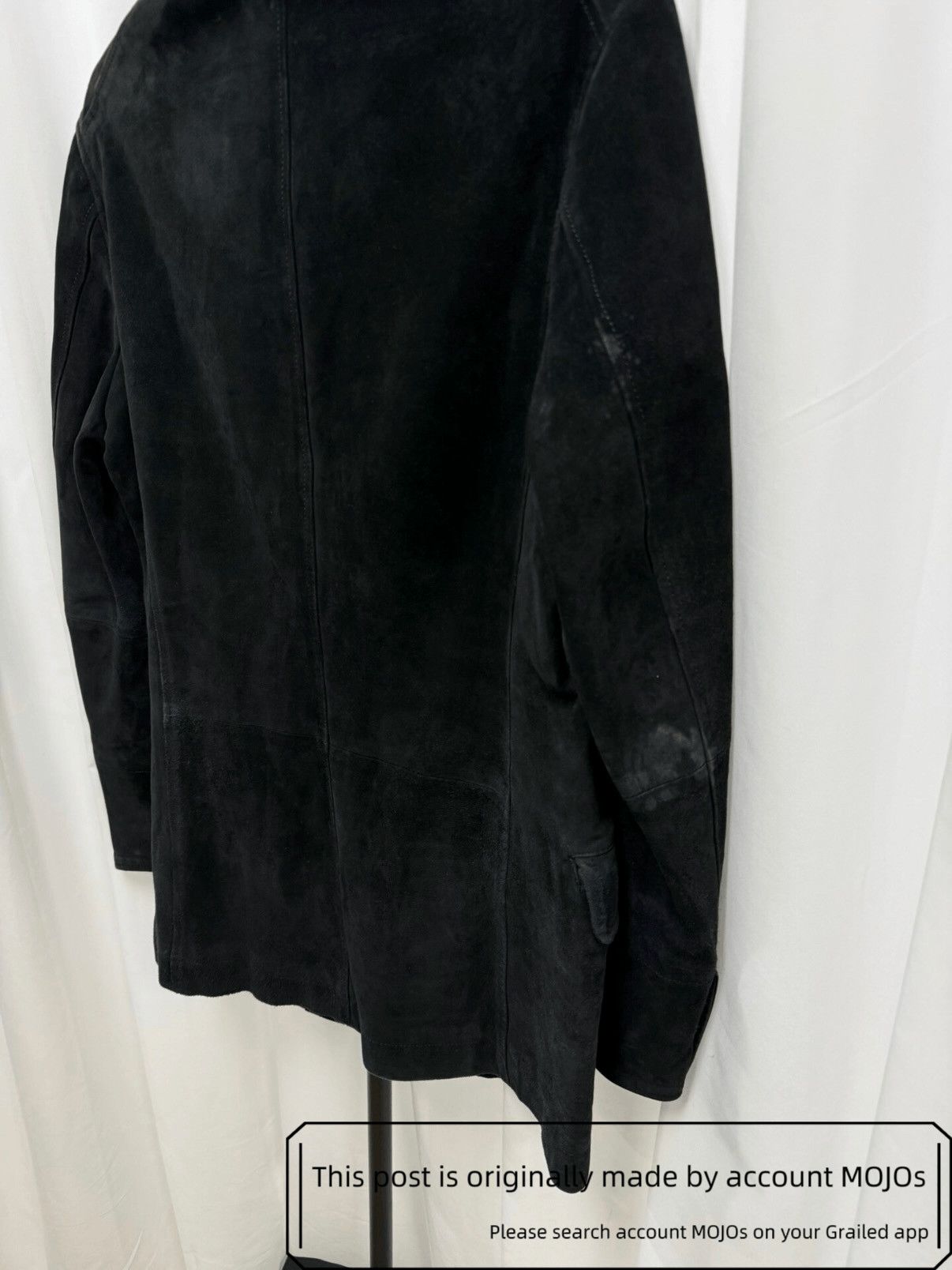 Yohji Yamamoto Sz 3 Yohji Yamamoto Suede Blazer mojos3127 Size US L / EU 52-54 / 3 - 7 Thumbnail