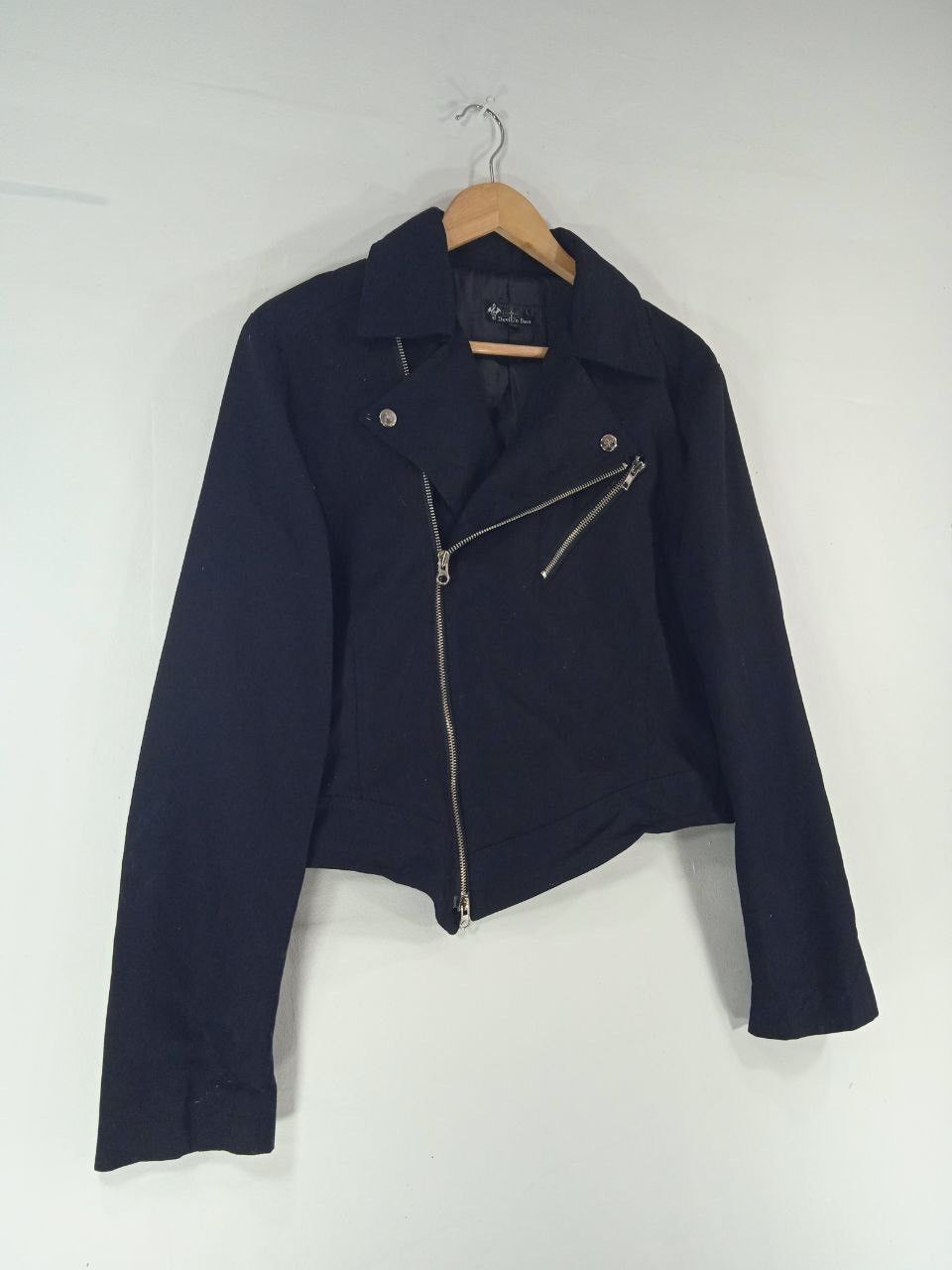 If Six Was Nine Devil N Bass Cross Zipper Jacket Skull Design Jacket Size US M / EU 48-50 / 2 - 4 Thumbnail