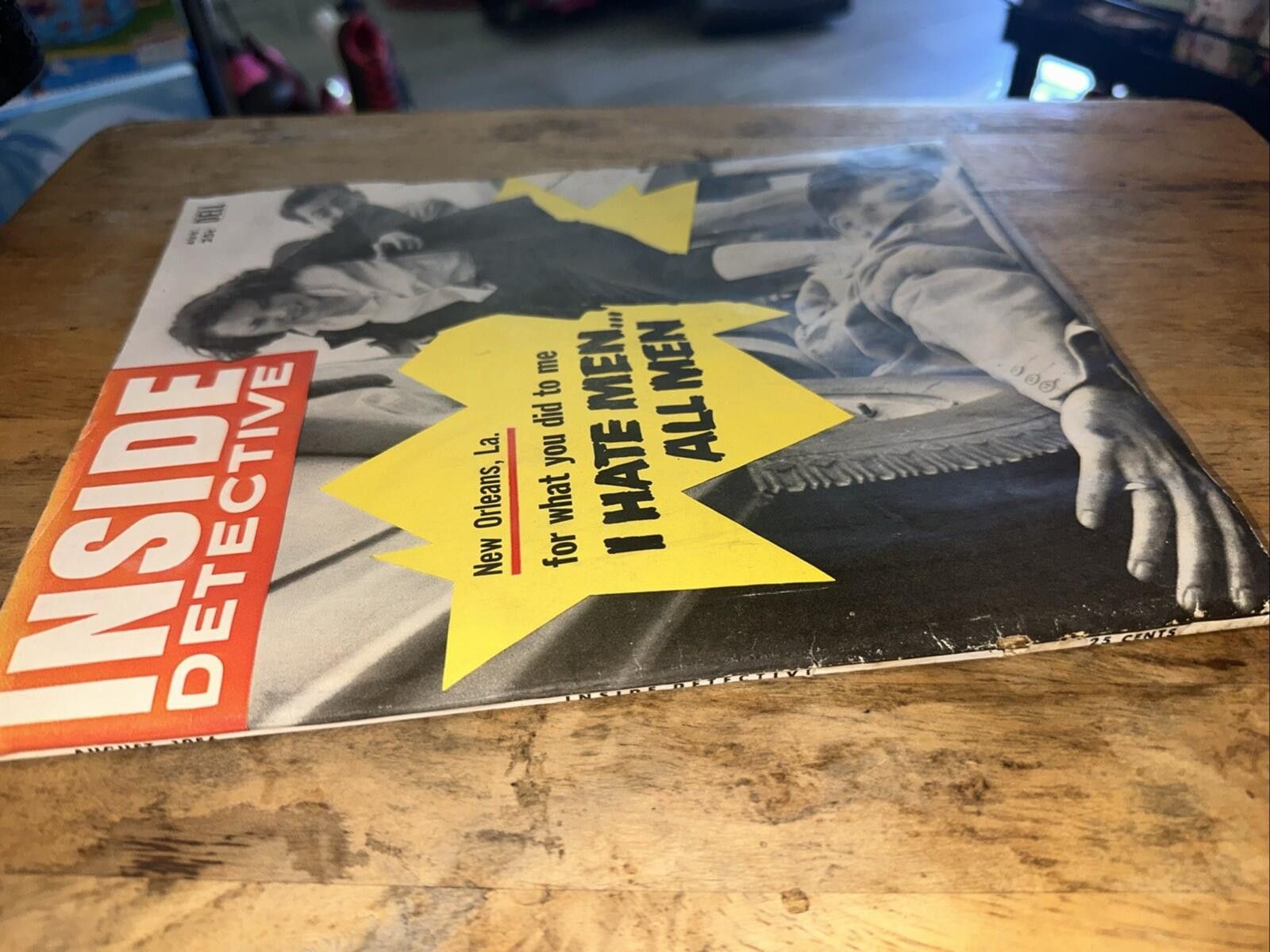 Other Vintage Inside Detective August 1956 Magazine Size ONE SIZE - 3 Thumbnail