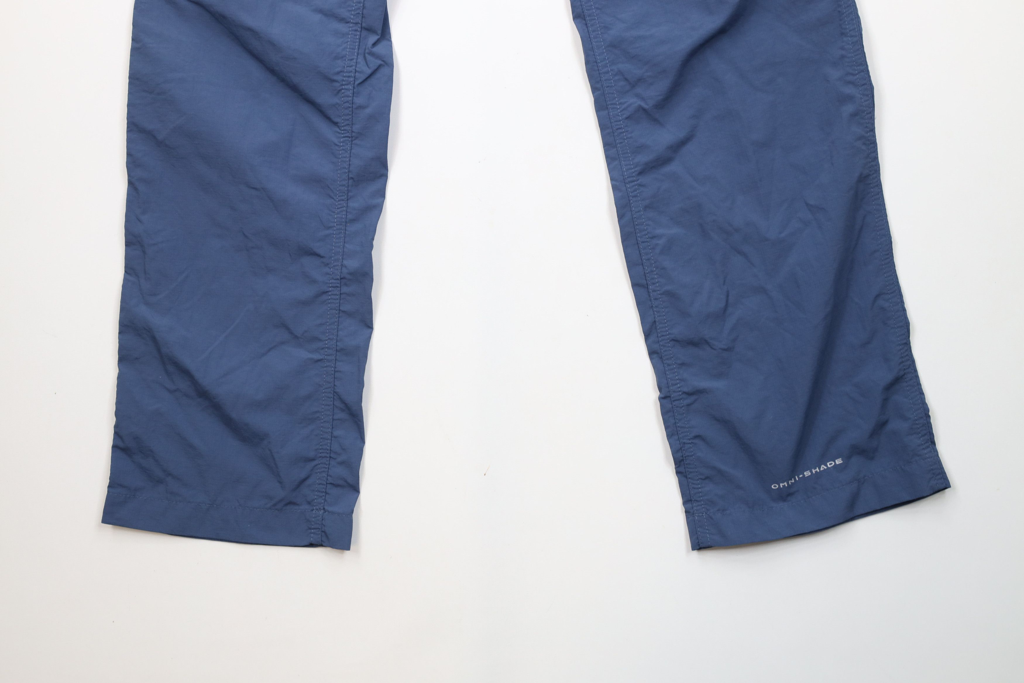 Columbia × Vintage Vintage Y2K Columbia Ripstop Wide Leg Cargo Pants Blue Nylon Size US 34 / EU 50 - 10 Thumbnail