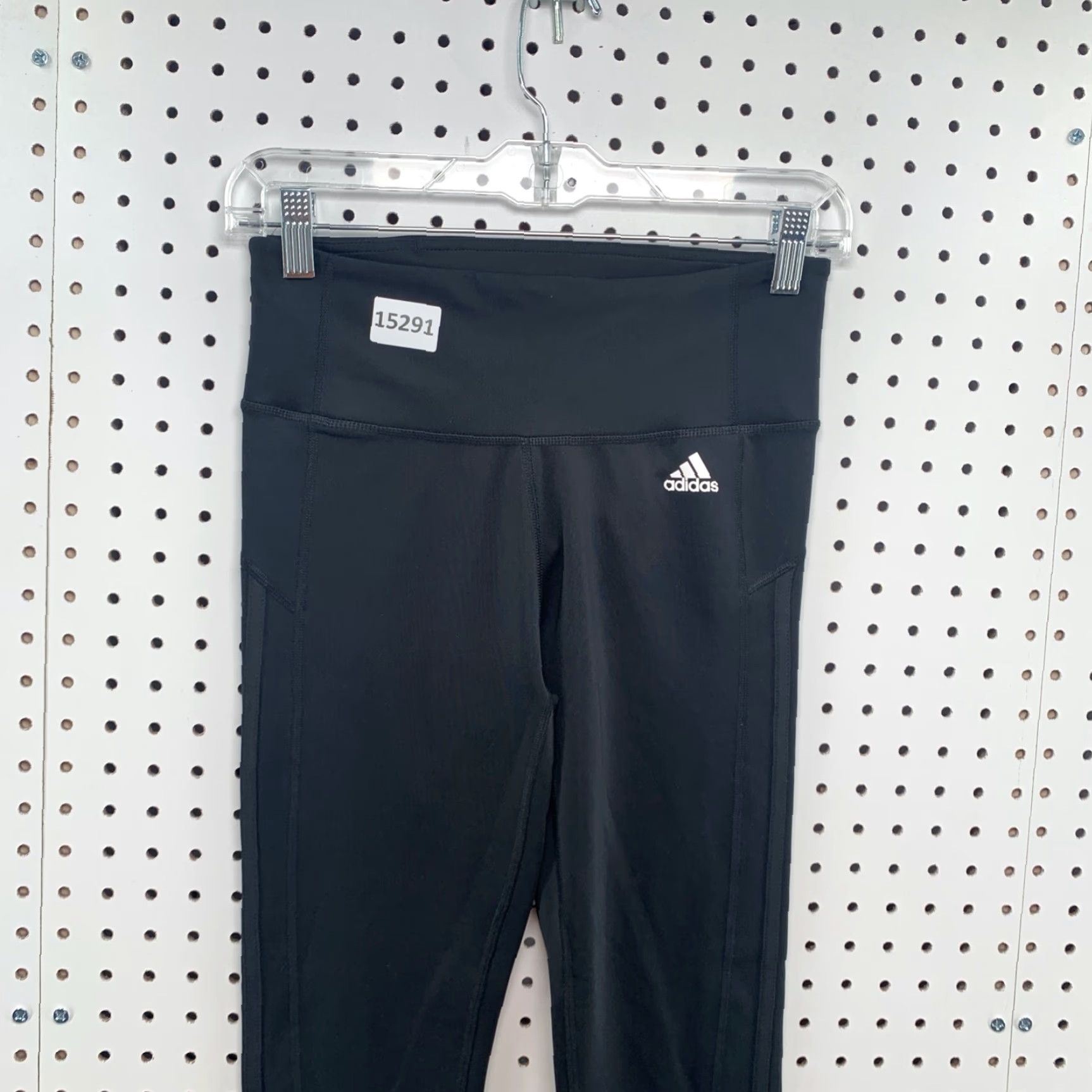 Adidas Adidas Leggings Womens Small Black Climalite Capri Breathable Ladies 26X25 Size 28" / US 6 / IT 42 - 2 Thumbnail
