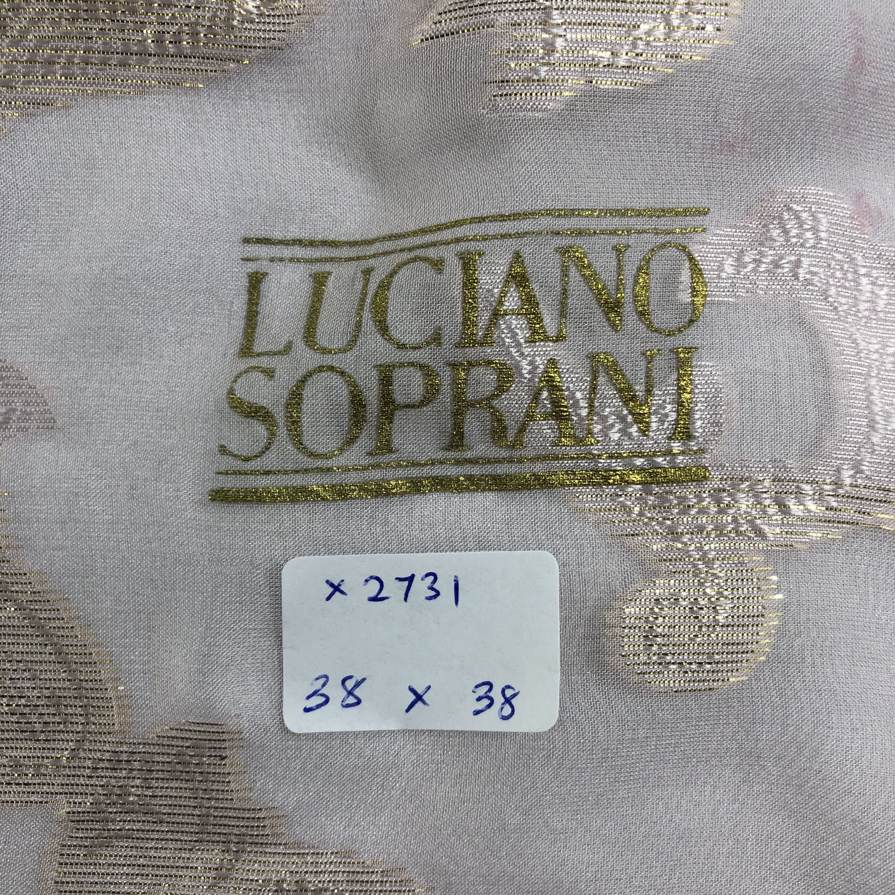 Vintage Vintage Luciano Soprani Silk Scarf Size ONE SIZE - 8 Thumbnail