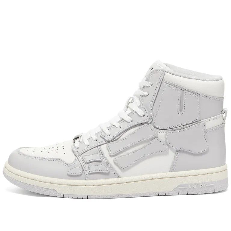 Amiri o1gr1nt0824 Skel Top Hi Sneakers in Grey Size US 10 / IT 40 - 1 Thumbnail