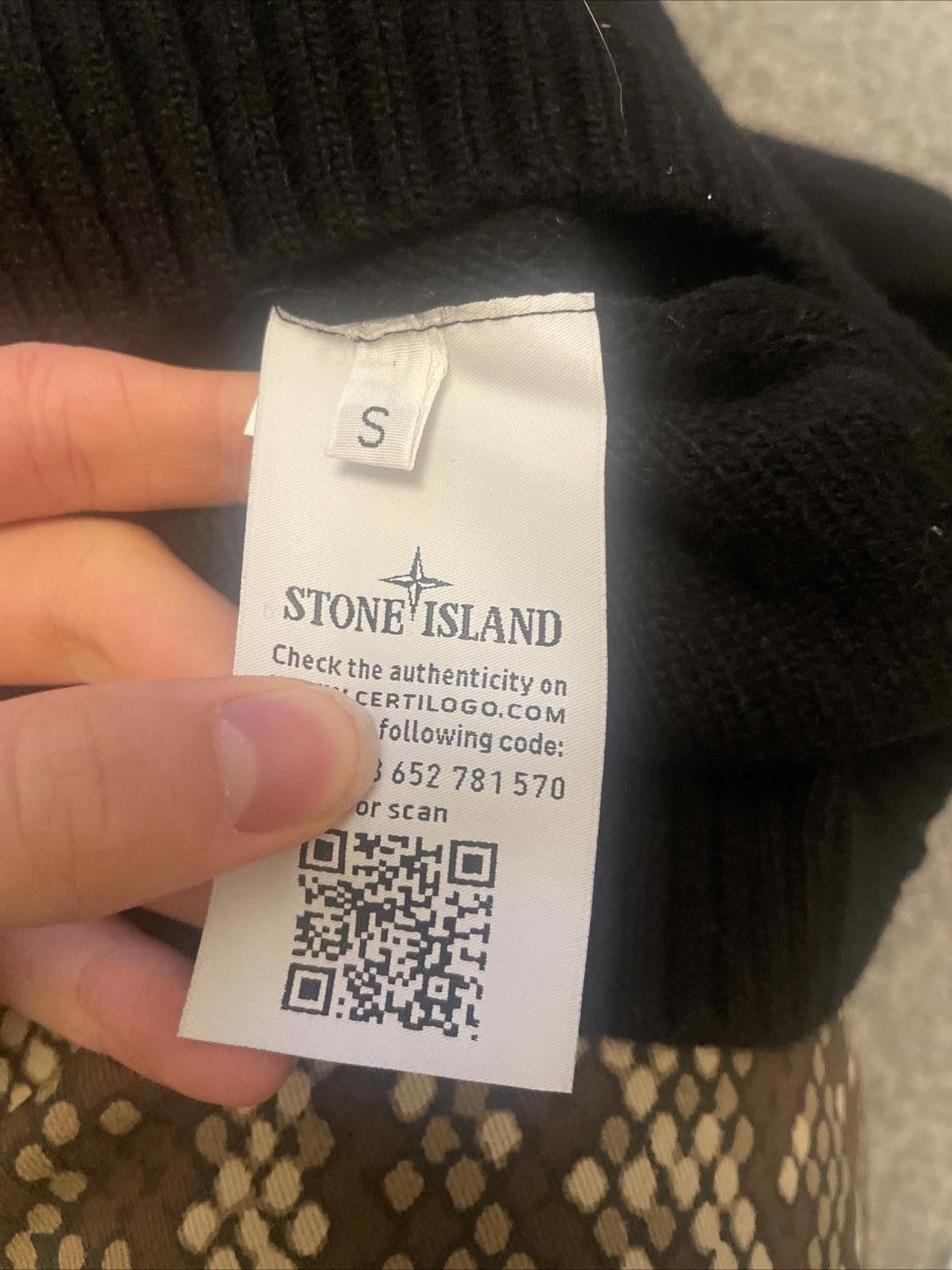 Stone Island Stone Island Wool Turtle Neck Black Sweater Jumper Small Size US S / EU 44-46 / 1 - 5 Thumbnail