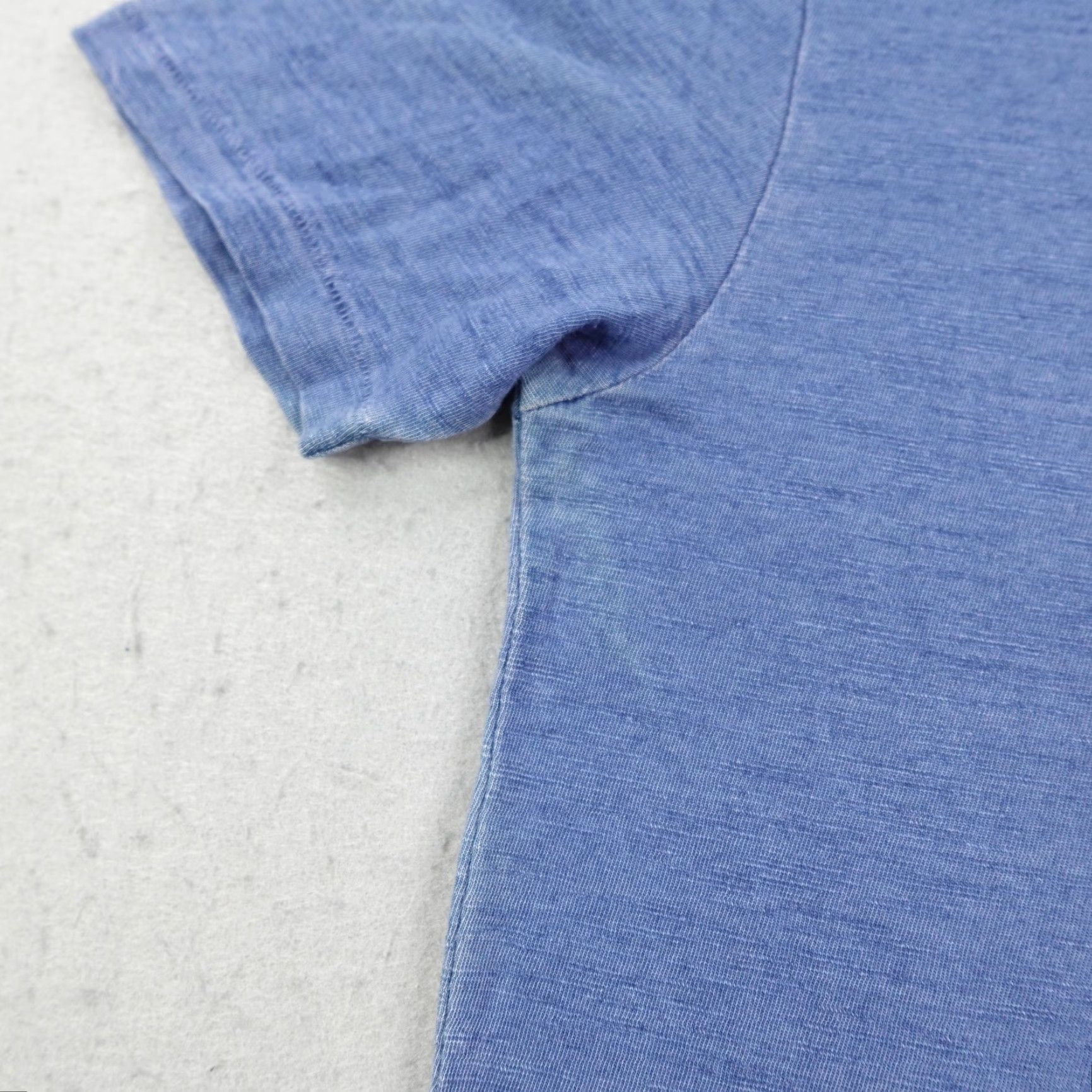 Todd Snyder VINTAGE Todd Snyder Shirt Womens Medium Blue Pocket Short Sleeve Top Crewneck Tee Size M / US 6-8 / IT 42-44 - 5 Thumbnail