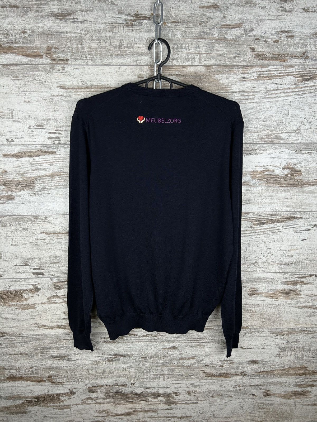 Suitsupply × Vintage Mens Suitsupply merino wool sweater luxury size L knitwear Size US L / EU 52-54 / 3 - 10 Thumbnail