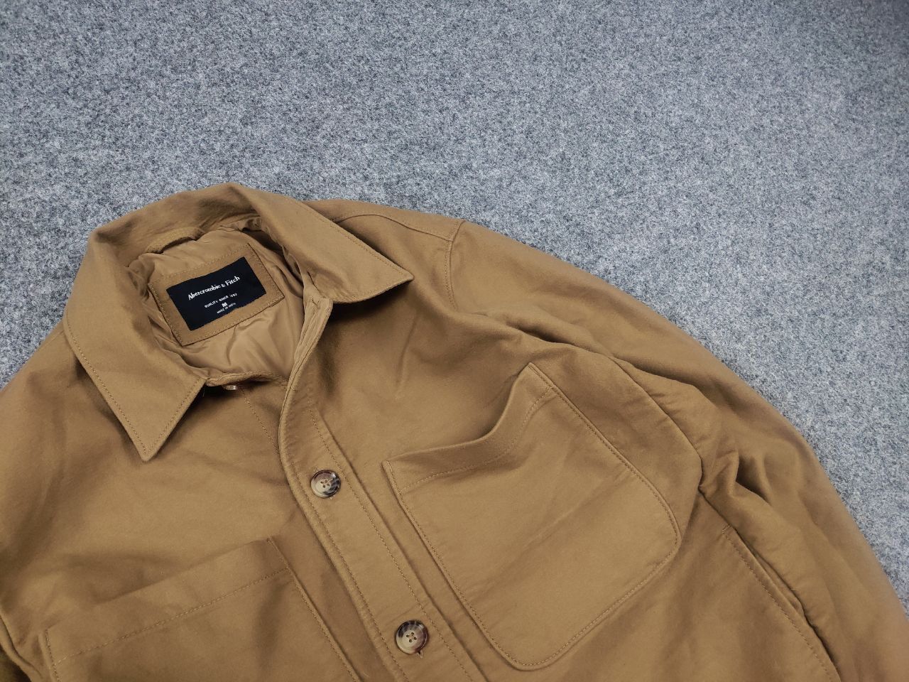 Abercrombie & Fitch Abercrombie & Fitch Chore Pocket overshirt Jacket Vintage Size US M / EU 48-50 / 2 - 6 Thumbnail