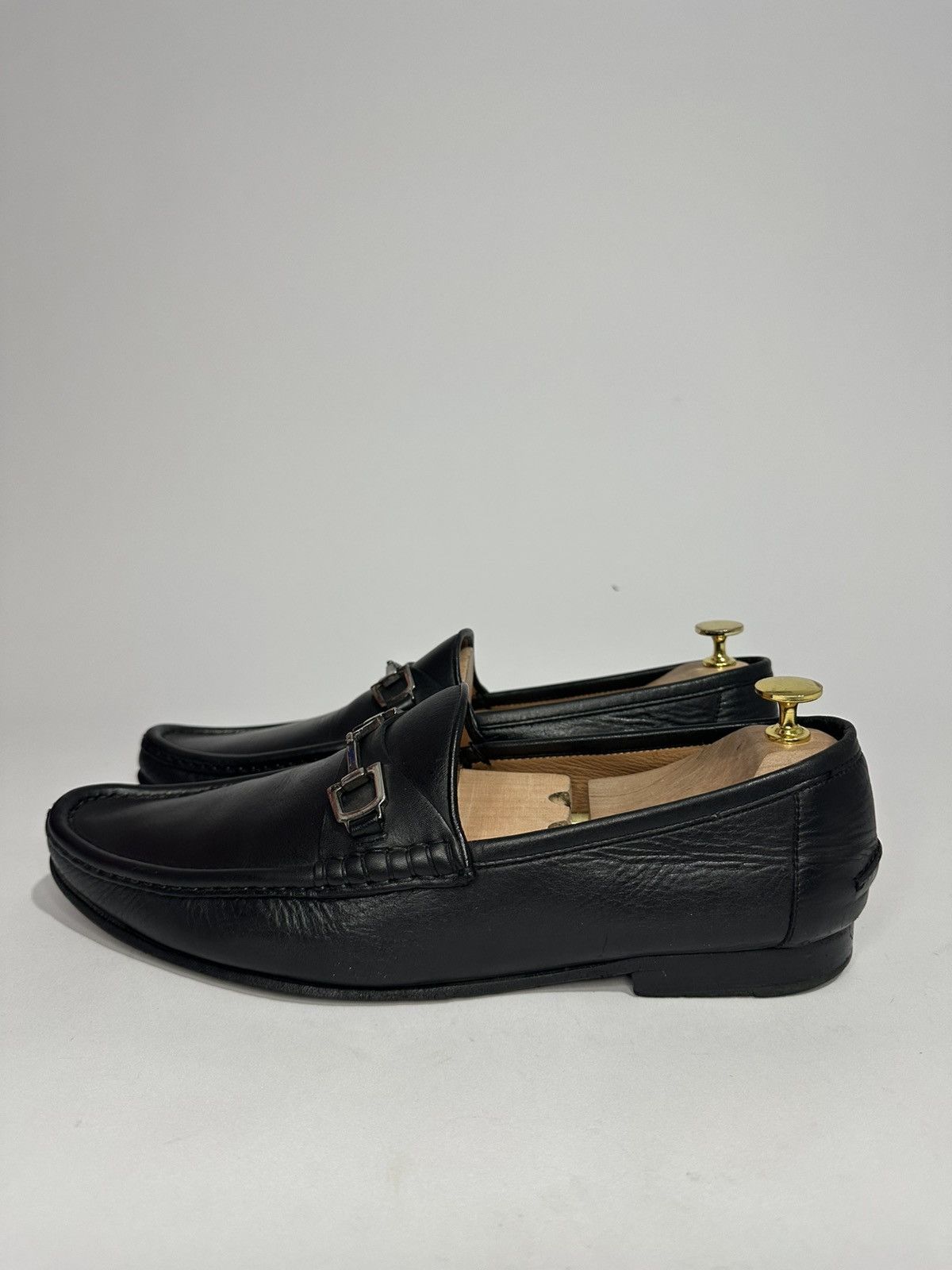 Gucci Vintage Gucci Tom Ford Era Horsebit Leather Loafers. Size US 10.5 / EU 43-44 - 3 Thumbnail