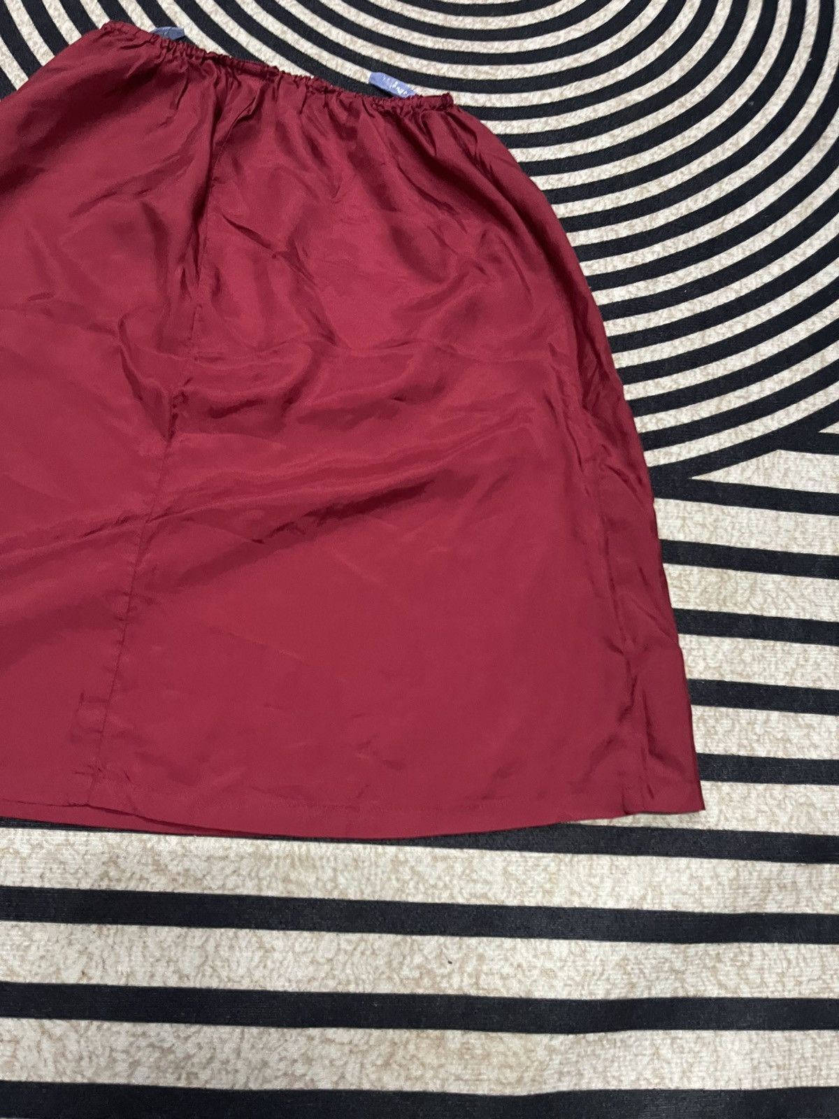 Thierry Mugler 90s THEIRRY MUGLER PARIS NYLON MIDI SKIRT Size 26" / US 2 / IT 38 - 12 Thumbnail