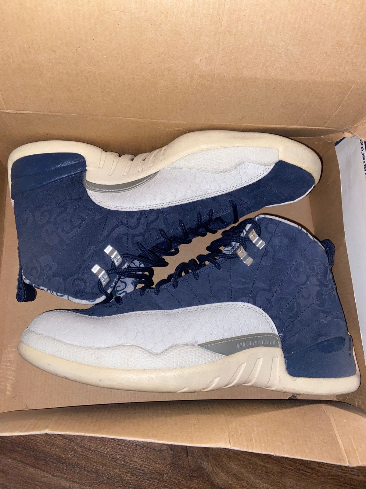 Jordan Brand Jordan 12’s “International Flight” Size US 11 / EU 44 - 1 Thumbnail