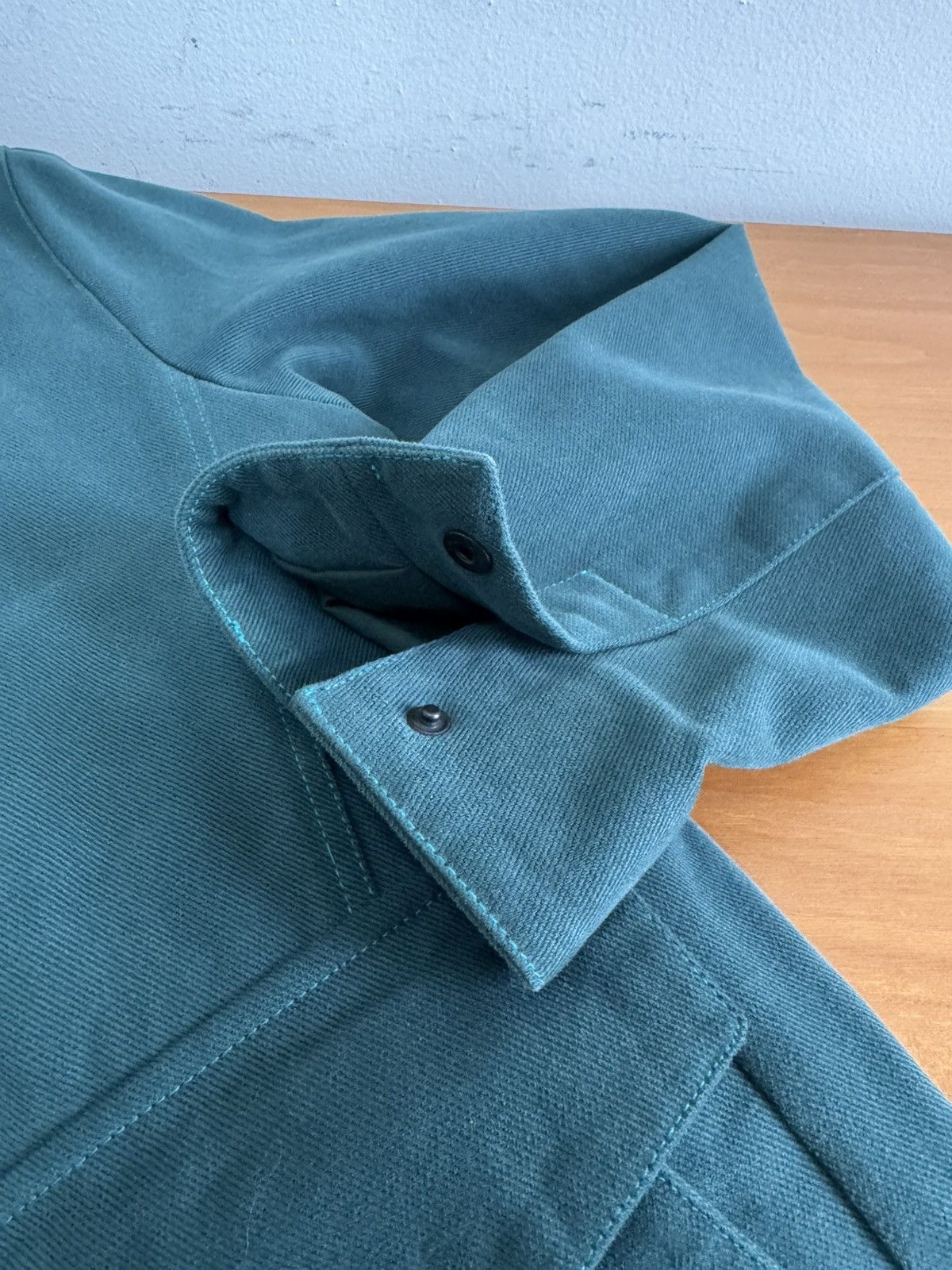 Stoffa Stoffa Cotton Canvas Flight Jacket Green Size L Italy Size US L / EU 52-54 / 3 - 6 Thumbnail