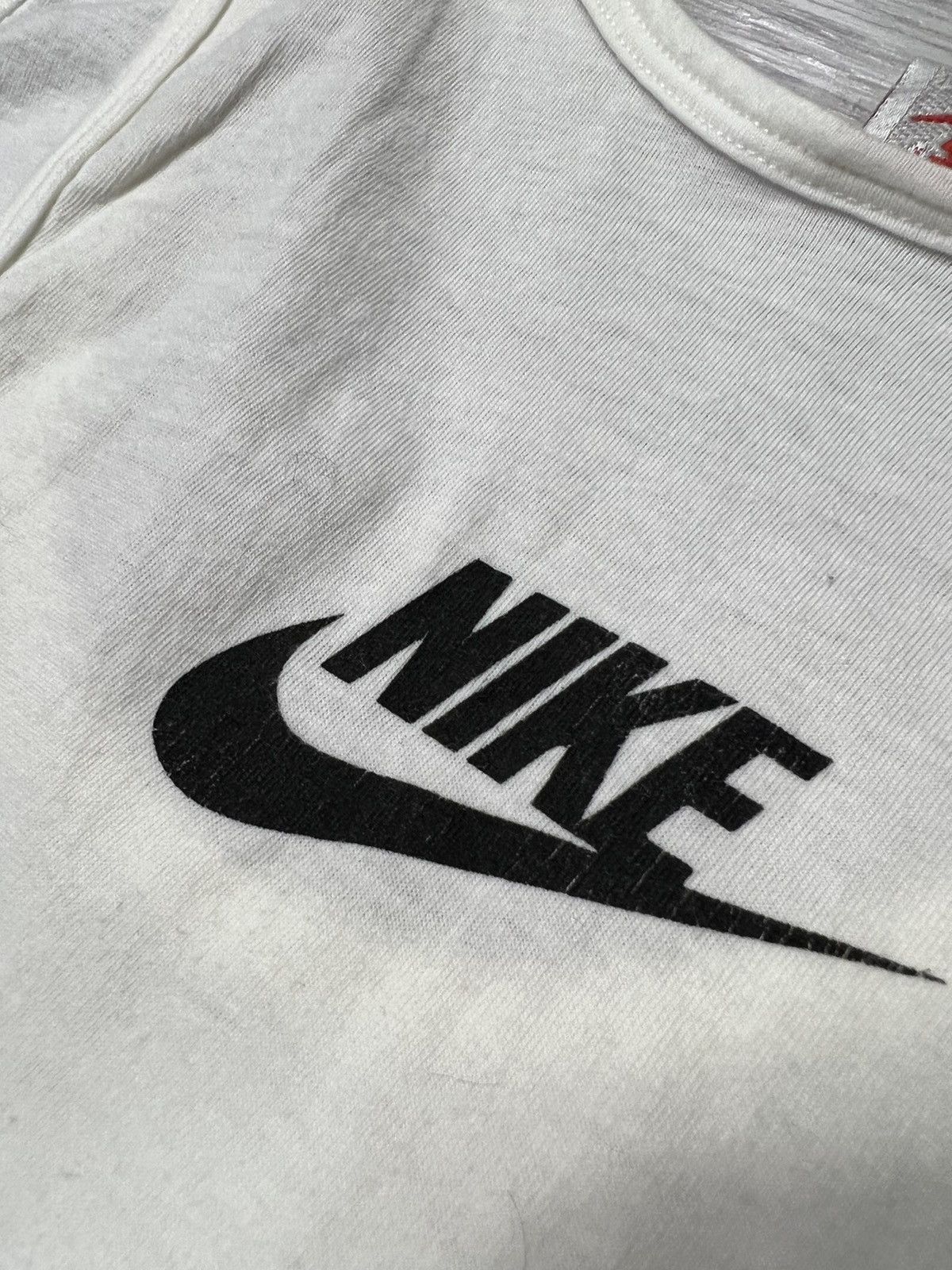 Jordan Brand Vintage Nike 80s JORDAN AIR Big Logo Sleeveless Tank Top Tee Size US M / EU 48-50 / 2 - 9 Thumbnail
