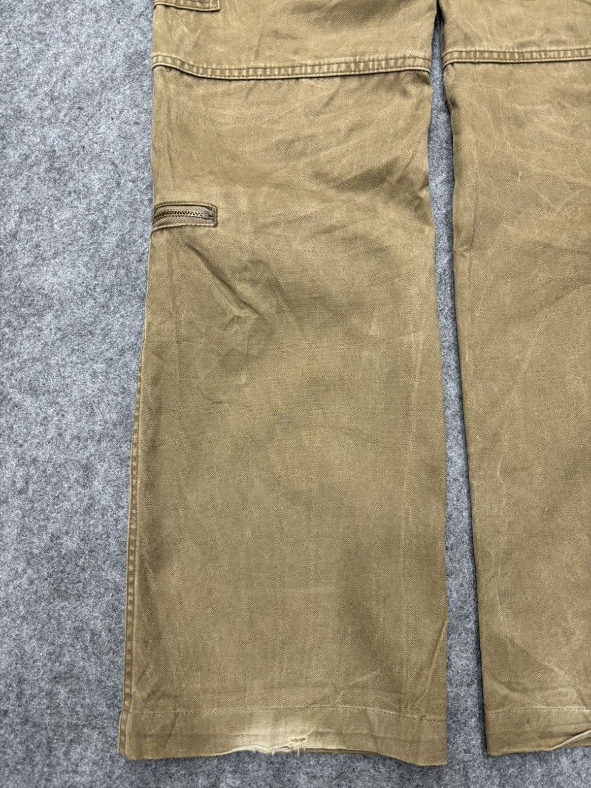 ABAHOUSE 💥Multipockets💥Sick Style Military Abahouse Cargo Pant F639 Size US 33 - 17 Thumbnail