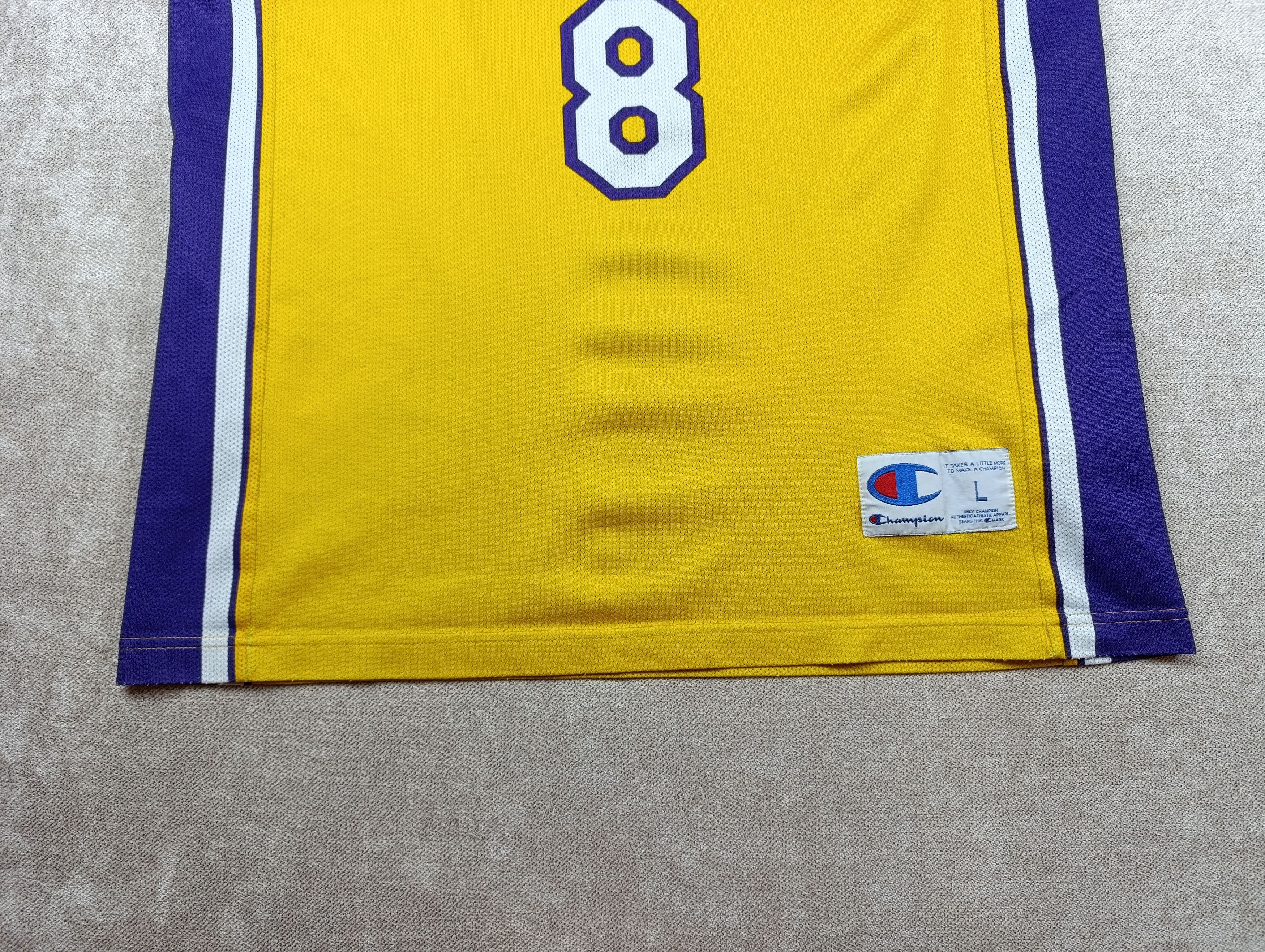 Champion LOS ANGELES LAKERS BASKETBALL JERSEY CHAMPION NBA BRYANT Size US L / EU 52-54 / 3 - 3 Thumbnail