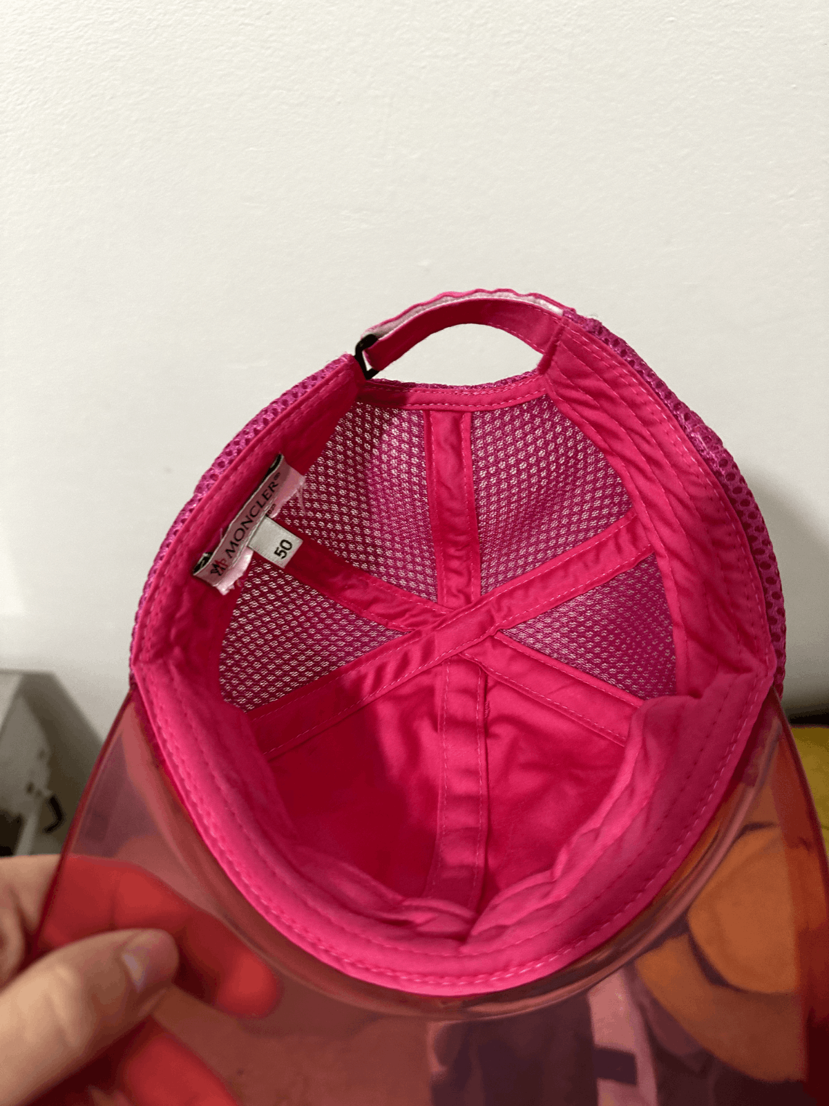 Moncler Moncler Women's Pink Cap Size 50 Size ONE SIZE - 7 Thumbnail
