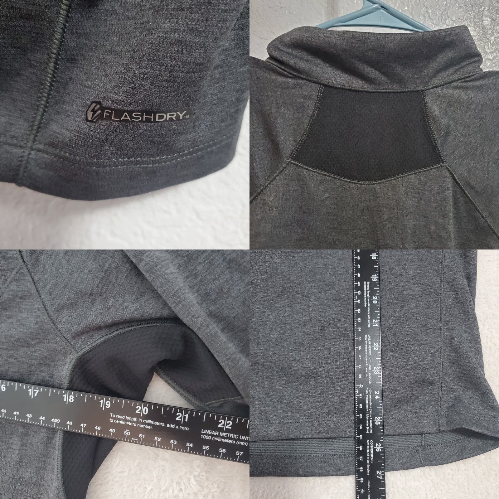 The North Face The North Face Sweatshirt Men M Gray Flashdry 1/2 Zip Pullover Outdoor Hike Camp Size US M / EU 48-50 / 2 - 8 Thumbnail