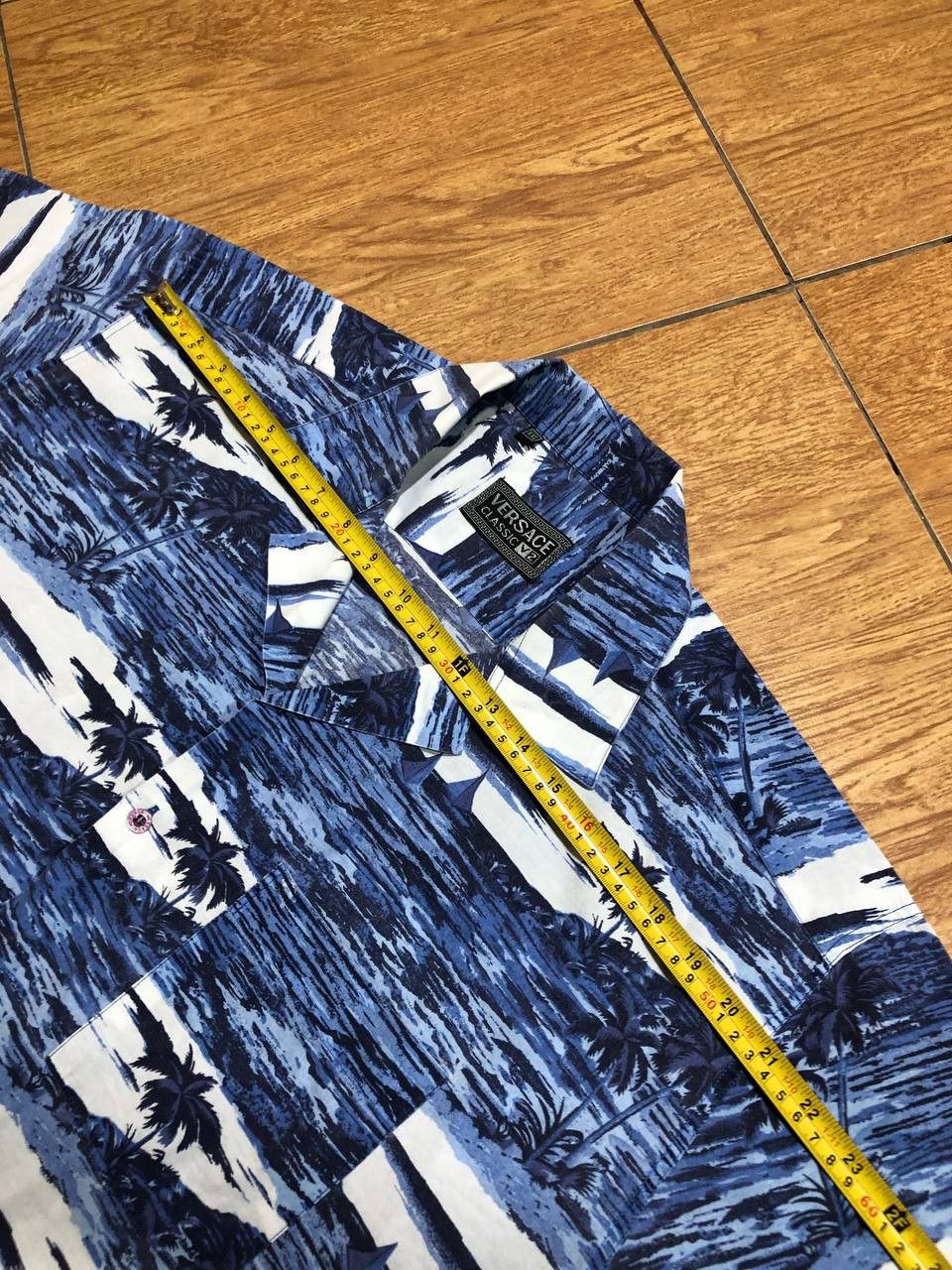 Versace Jeans Couture Vintage VERSACE Italy Hawaiian Shirt Rare Versace Size US XXL / EU 58 / 5 - 8 Thumbnail