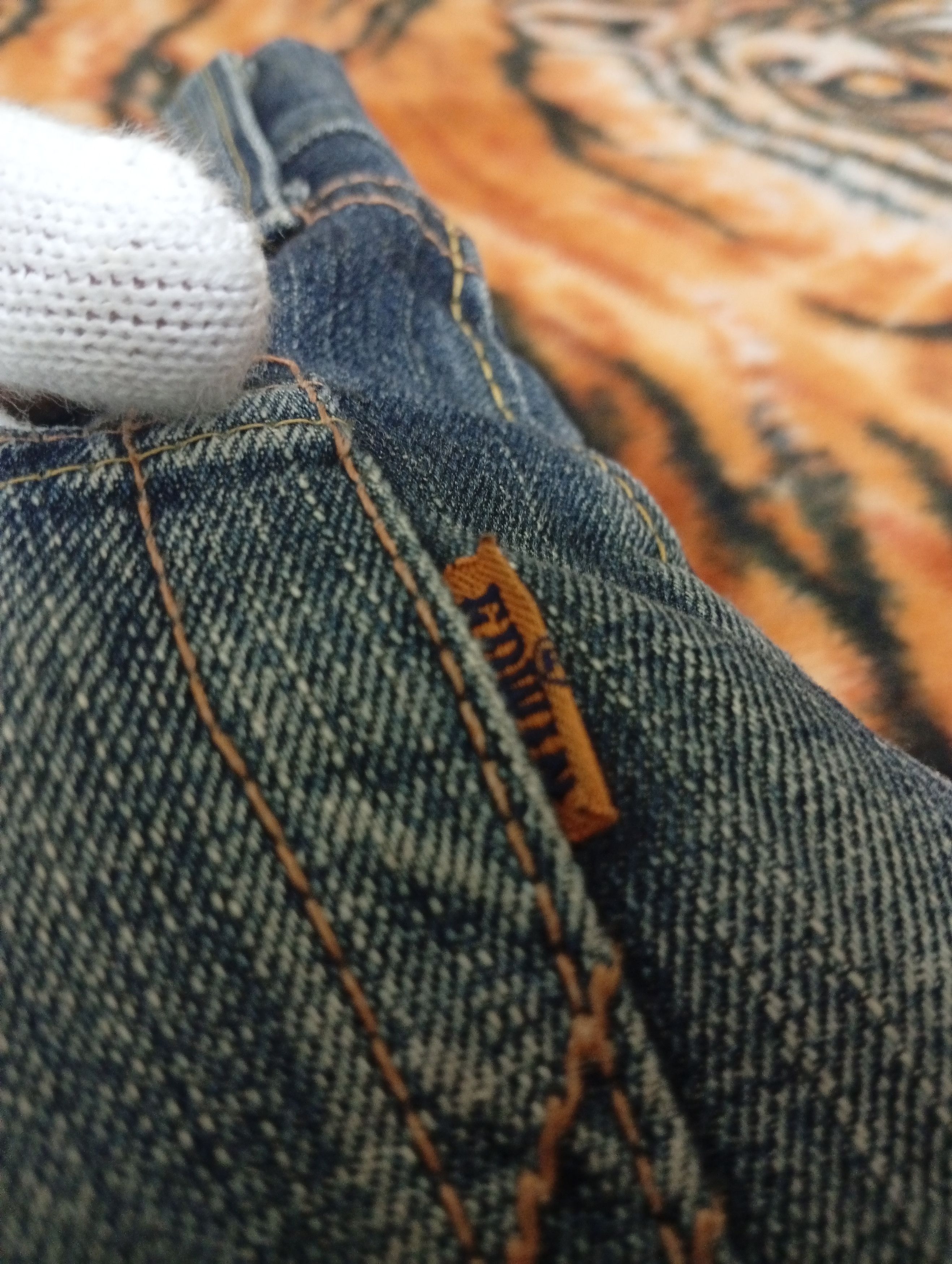 Edwin Edwin Selvedge jeans X vintage X japan brand Size US 33 - 18 Thumbnail