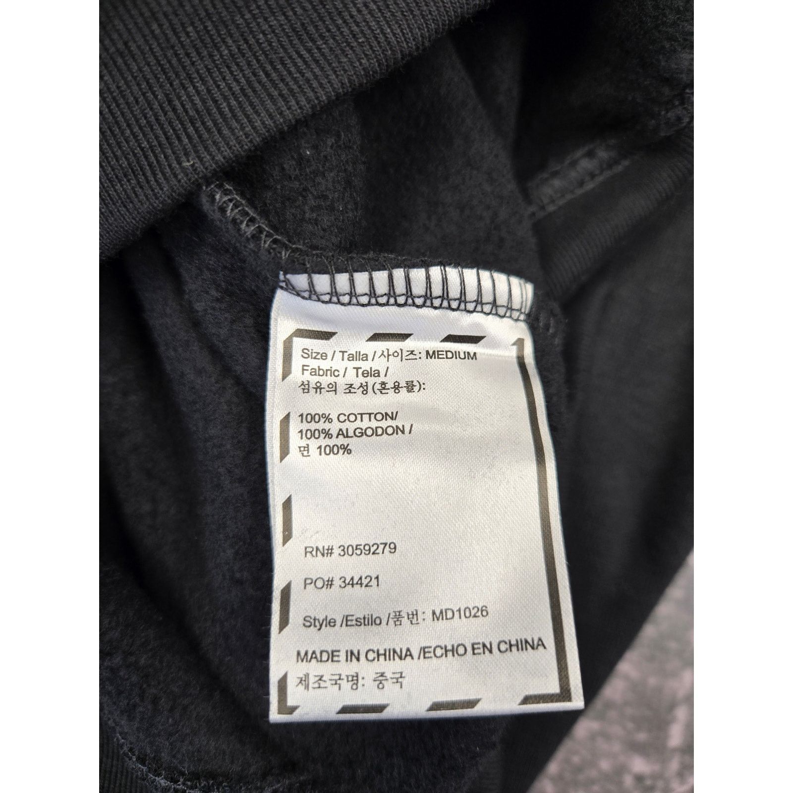 Who Decides War Who Decides War 'WDW' Stained Glass Black Hoodie Sz Med New Size US M / EU 48-50 / 2 - 4 Thumbnail