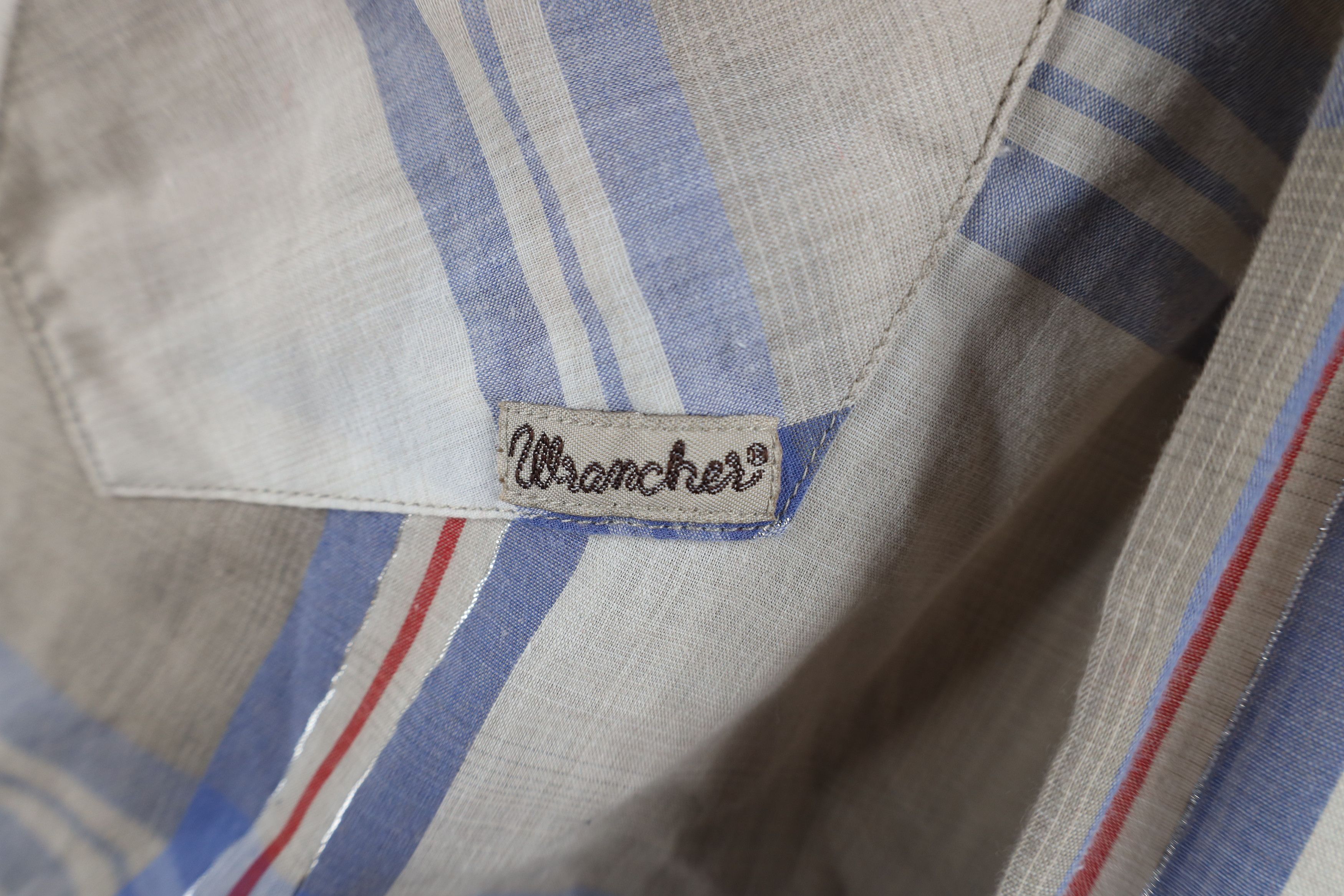 Vintage × Wrangler Vintage 90s Wrangler Western Rodeo Cowboy Button Shirt Size US XXL / EU 58 / 5 - 5 Thumbnail