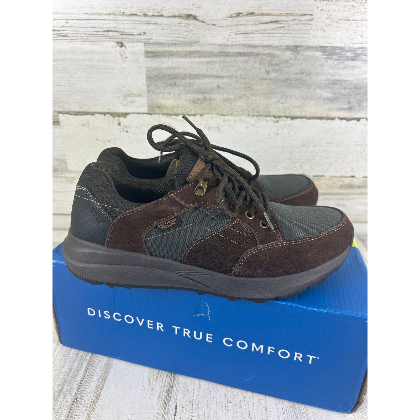 Nunn Bush Nunn Bush mens 8 excursion brown suede moc toe oxford Size US 8 / EU 41 - 4 Thumbnail